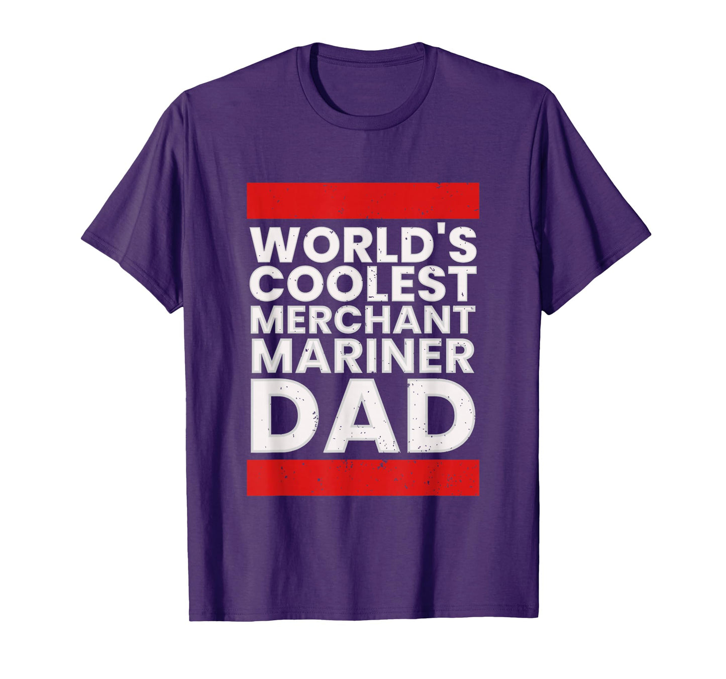 Worlds Coolest Merchant Mariner Dad T-Shirt - Fun Novelty Design Unisex - T-Shirt, Sweatshirt, Hoodie