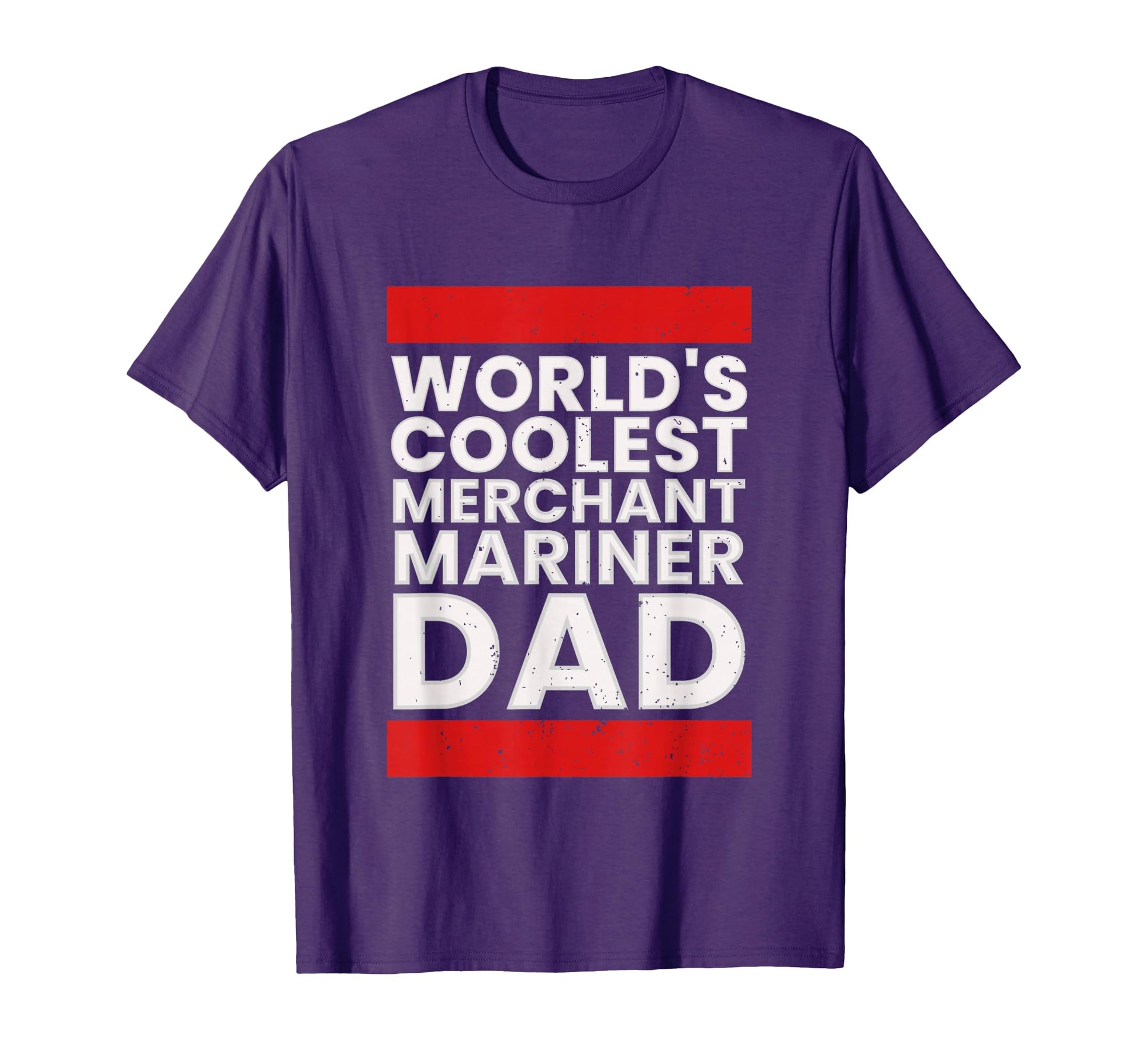 Worlds Coolest Merchant Mariner Dad T-Shirt - Fun Novelty Design Unisex - T-Shirt, Sweatshirt, Hoodie