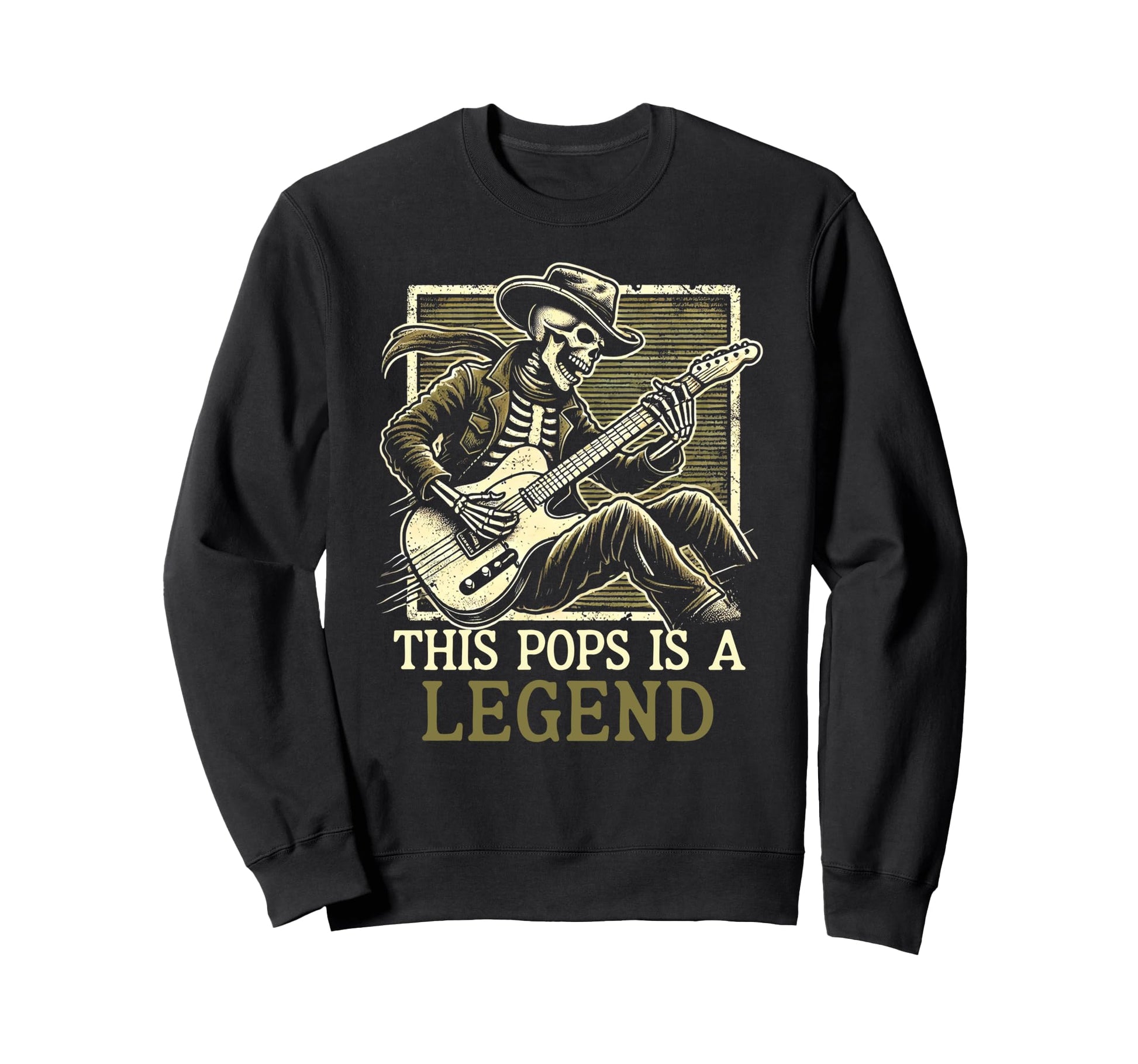 This Pops Is Legend Funny Fathers Day Sweatshirt - Trendy Graphic Unisex - T-Shirt, Sweatshirt, Hoodie