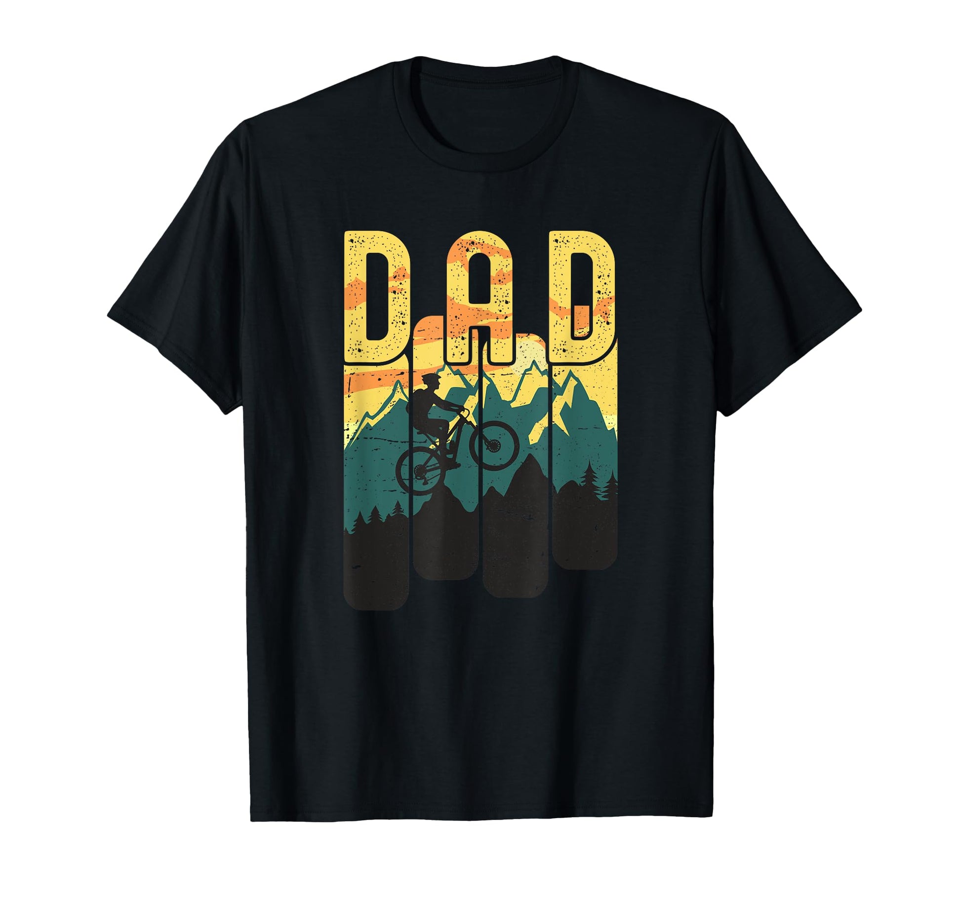 Mountain Biking Dad Mtb Cycling T-Shirt - Unique Graphic Men Women - T-Shirt, Sweatshirt, Hoodie