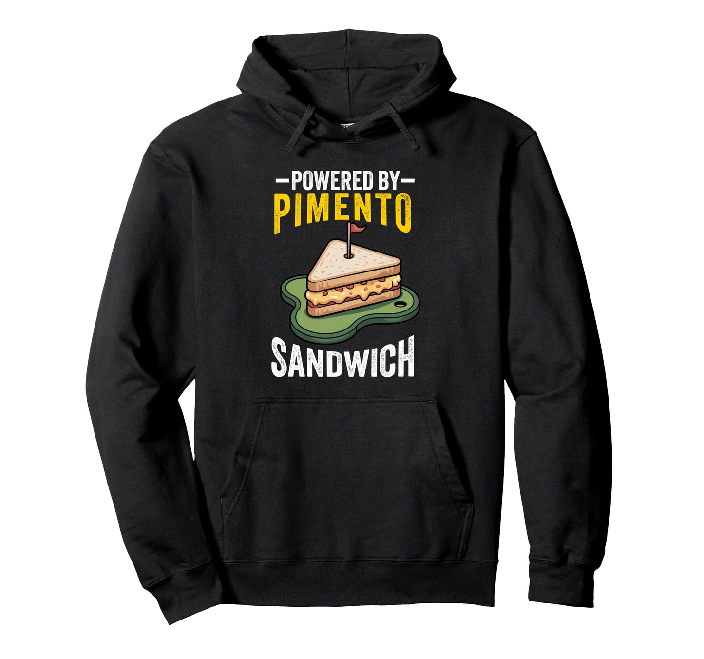 Pimento Cheese Sandwich Golf Dad Husband Hoodie - Trendy Graphic Men Women - T-Shirt, Sweatshirt, Hoodie