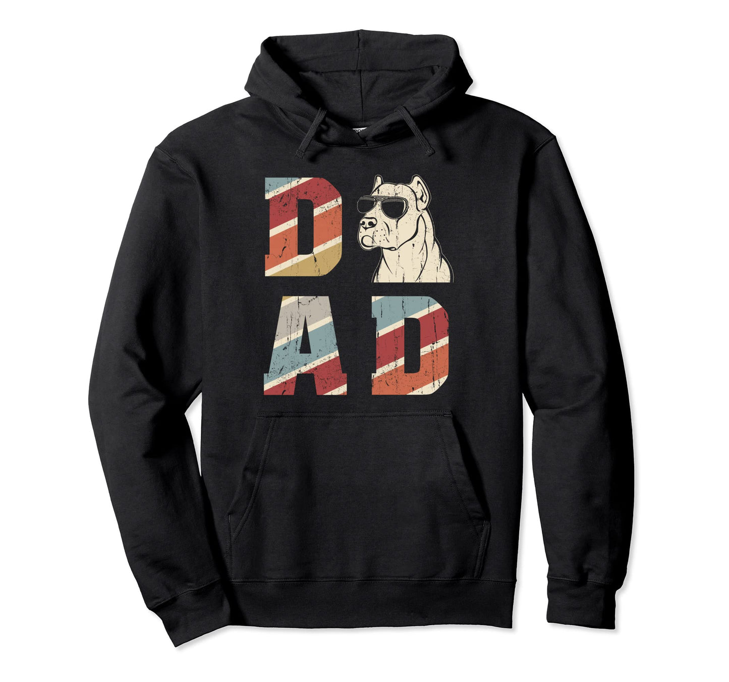 Dogo Argentino Dad Dog Dad Hoodie - Novelty Apparel Unisex - T-Shirt, Sweatshirt, Hoodie