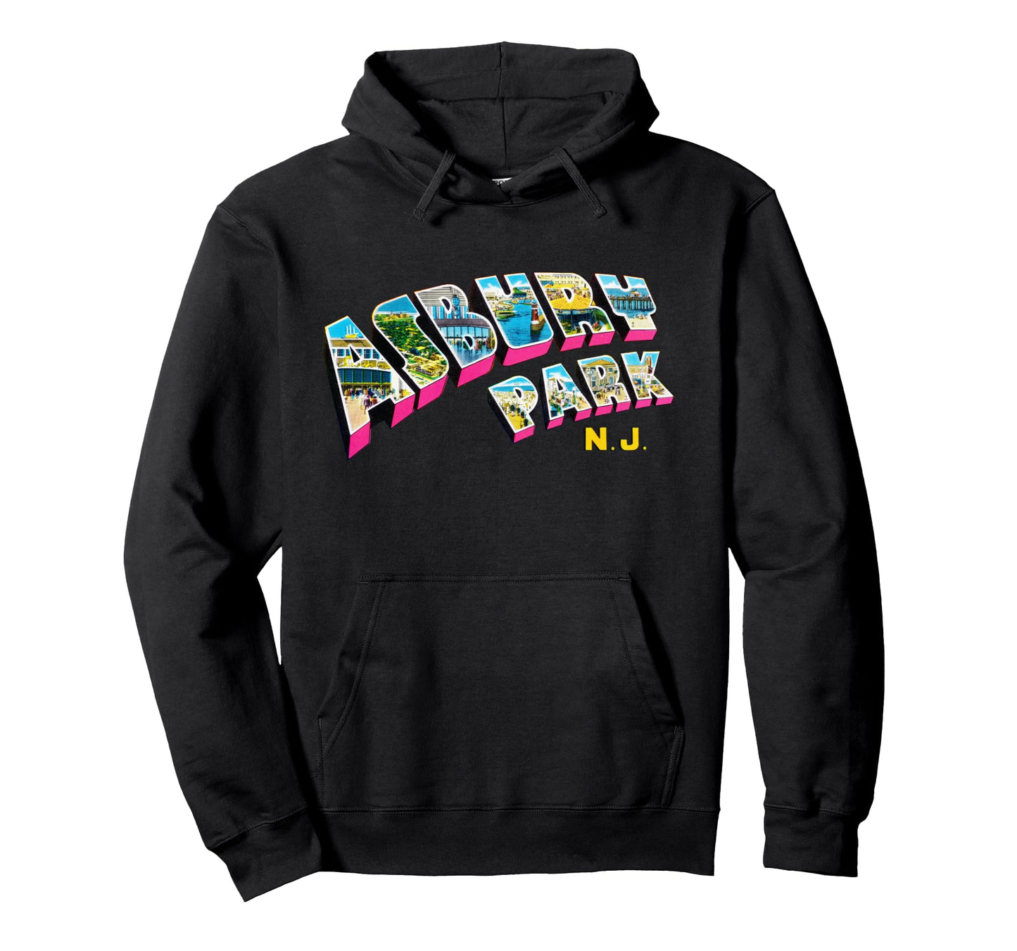Asbury Park New Jersey Nj Hoodie - Streetwear Style for Adults - T-Shirt, Sweatshirt, Hoodie