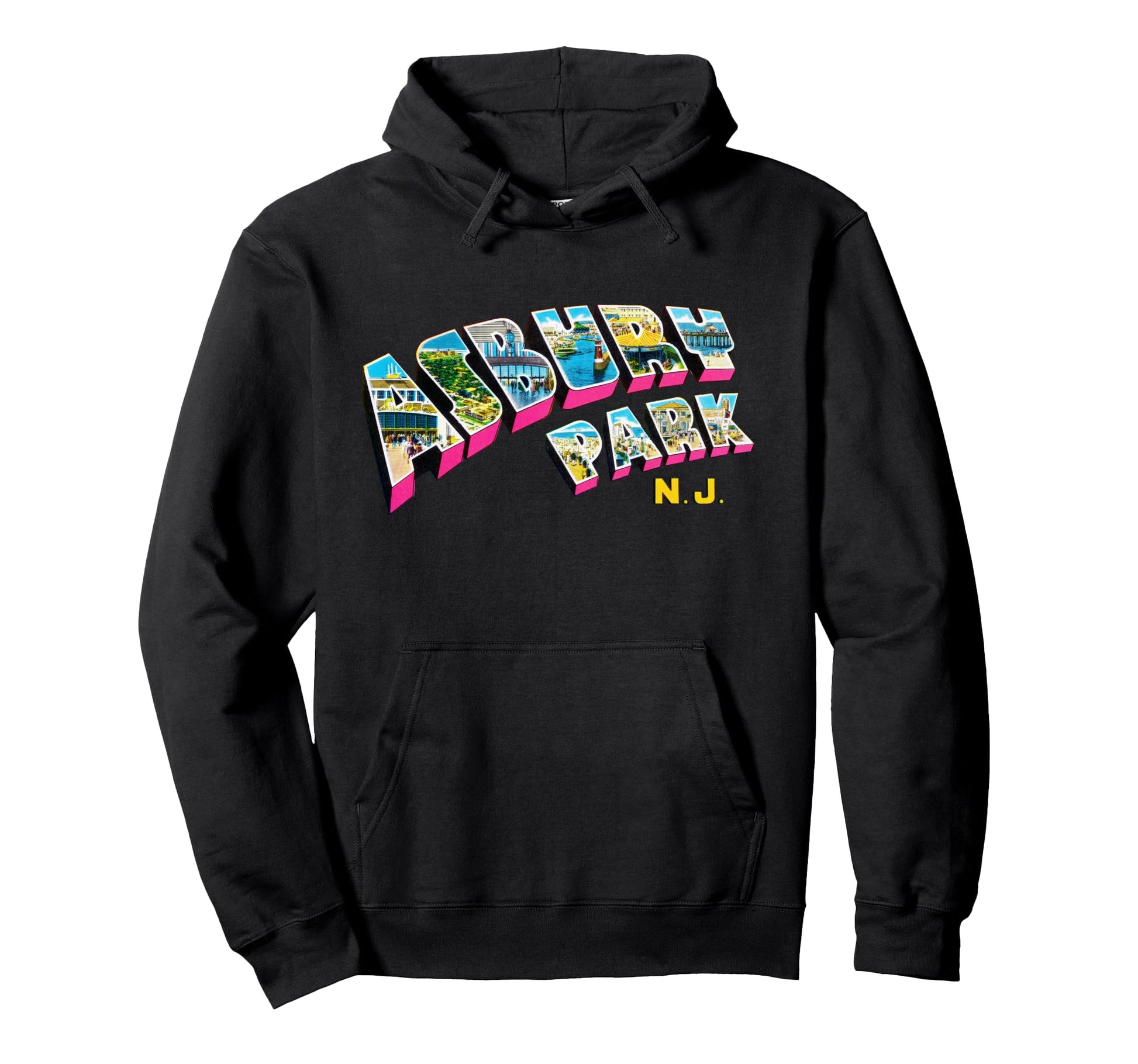 Asbury Park New Jersey Nj Hoodie - Streetwear Style for Adults - T-Shirt, Sweatshirt, Hoodie