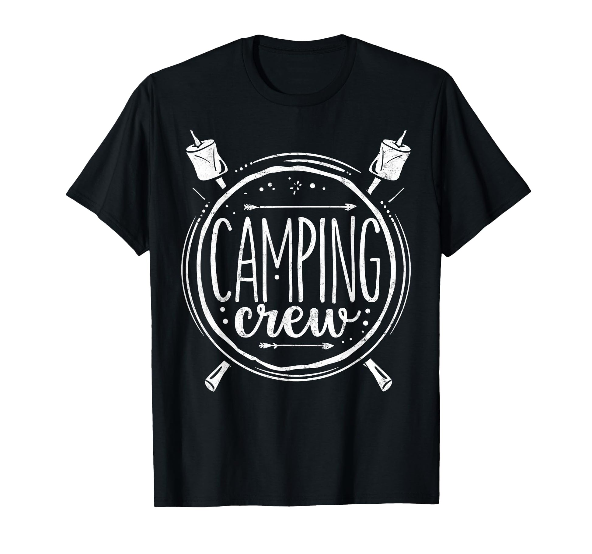 Camping Crew Group Matching Funny Hiking T-Shirt - Novelty Apparel Unisex - T-Shirt, Sweatshirt, Hoodie