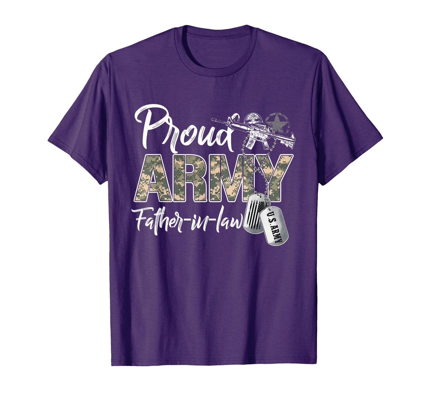 Proud Army Father Law Us Army Family T-Shirt - Trendy Graphic Unisex - T-Shirt, Sweatshirt, Hoodie