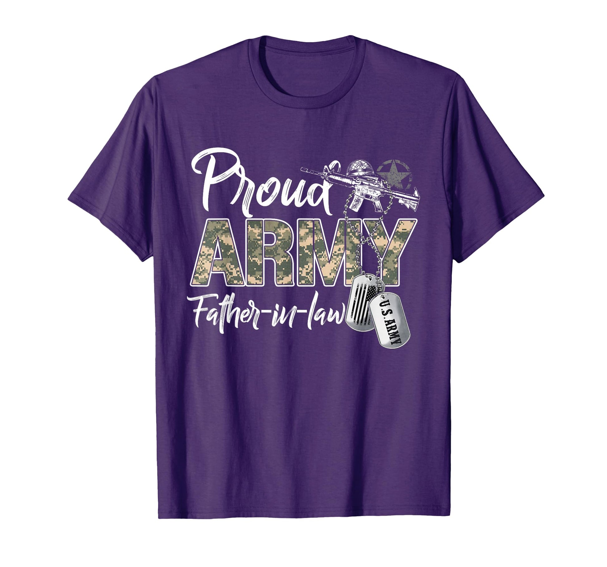 Proud Army Father Law Us Army Family T-Shirt - Trendy Graphic Unisex - T-Shirt, Sweatshirt, Hoodie