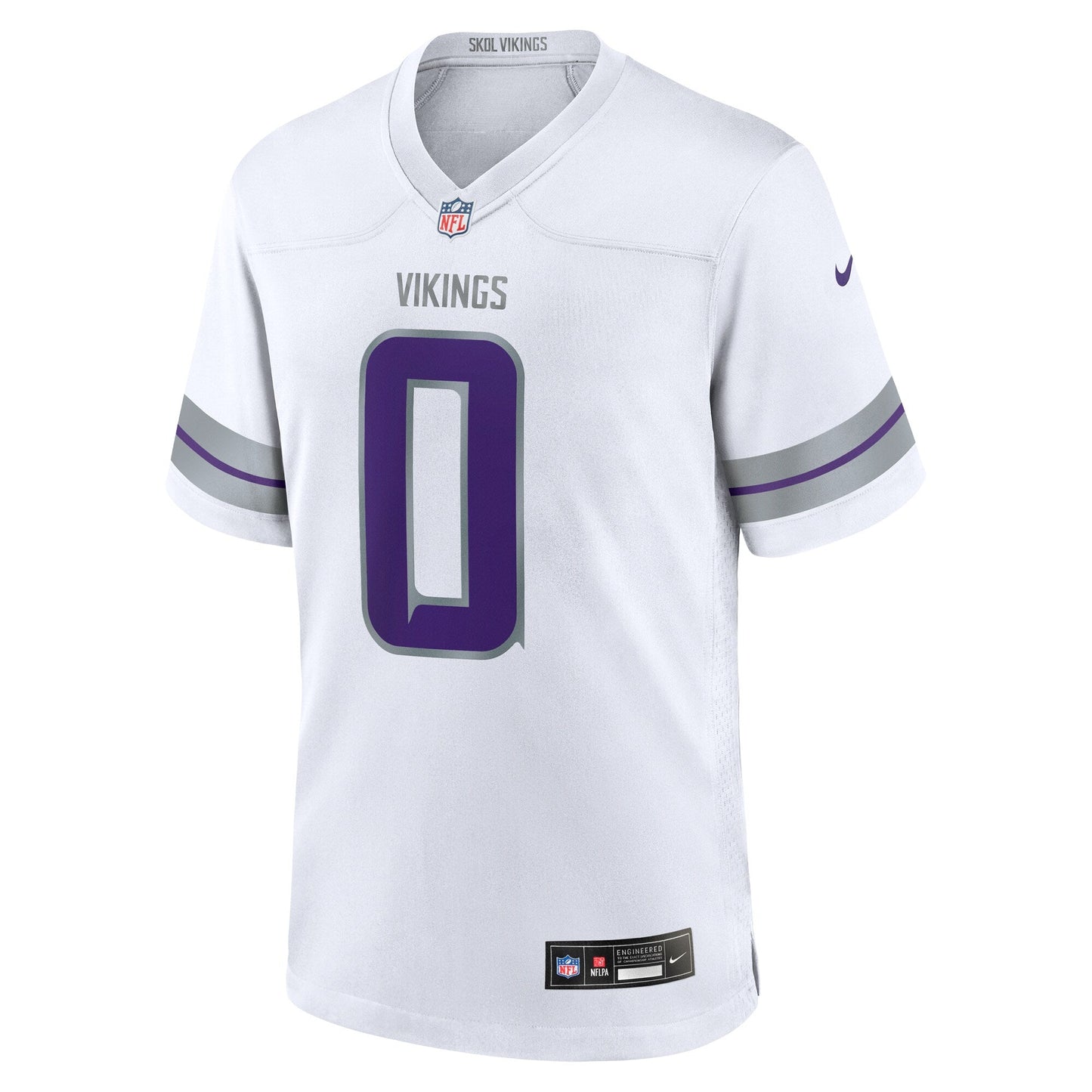 Ivan Pace Jr Minnesota Vikings Alternate Game Jersey - White football jersey product view 2
