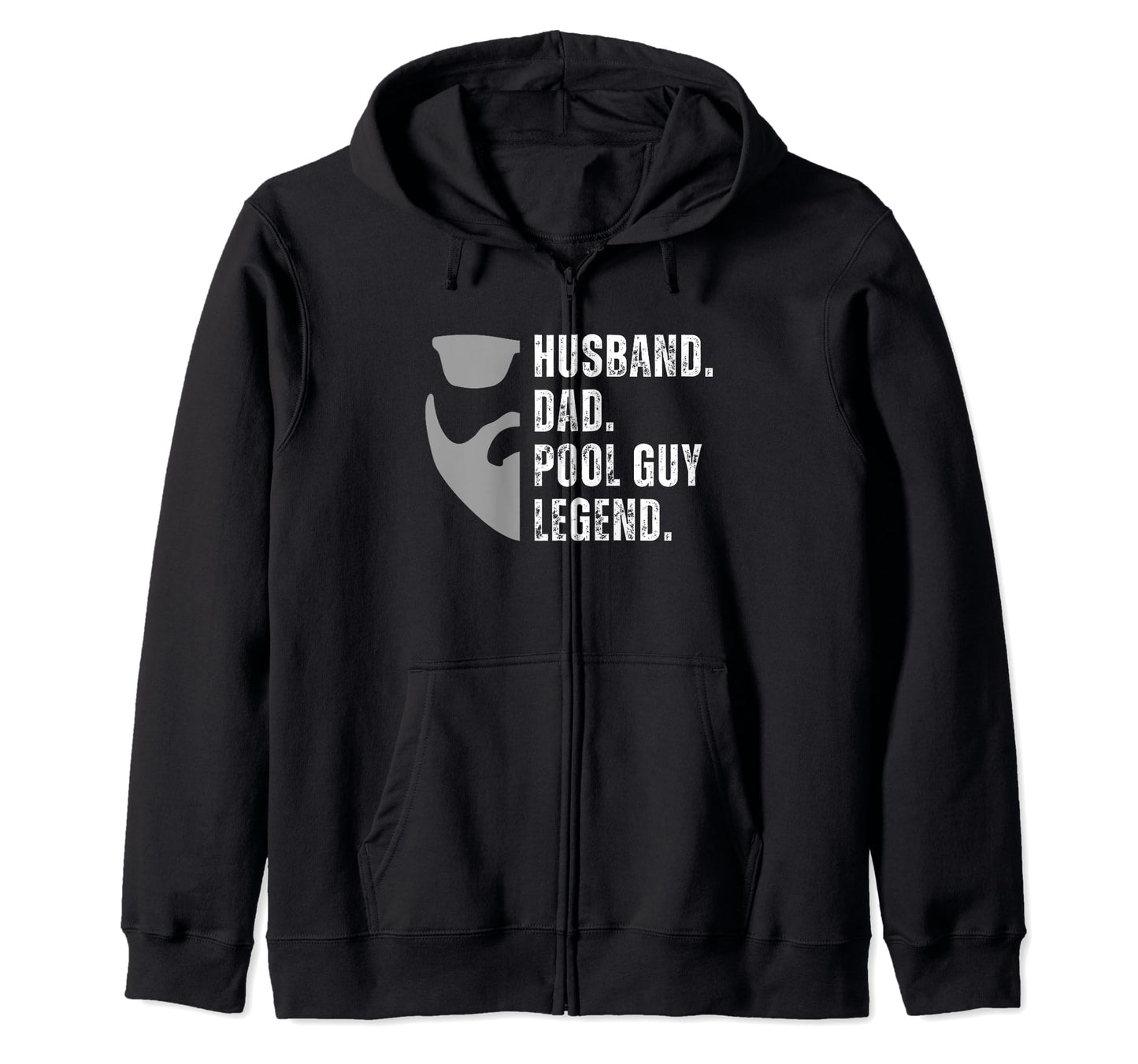 Funny Pool Guy Shirts Bearded Husbands T-Shirt - Custom Art Print Unisex - T-Shirt, Sweatshirt, Hoodie