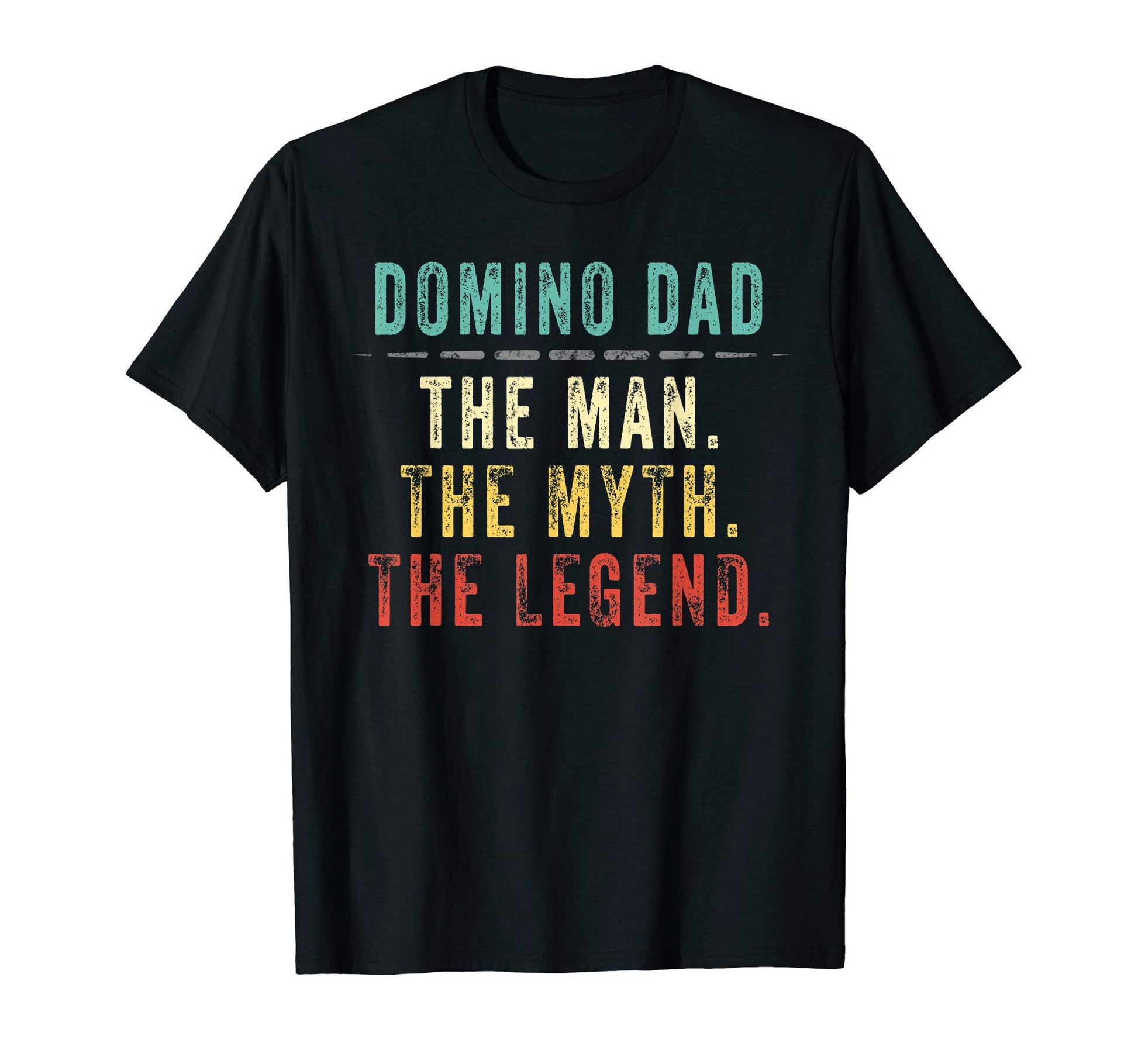 Mens Domino Dad Fathers Day Domino Dad T-Shirt - Trendy Graphic Men Women - T-Shirt, Sweatshirt, Hoodie