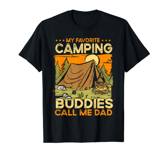 Camping My Favorite Camping Buddies T-Shirt - Streetwear Style Men Women - T-Shirt, Sweatshirt, Hoodie