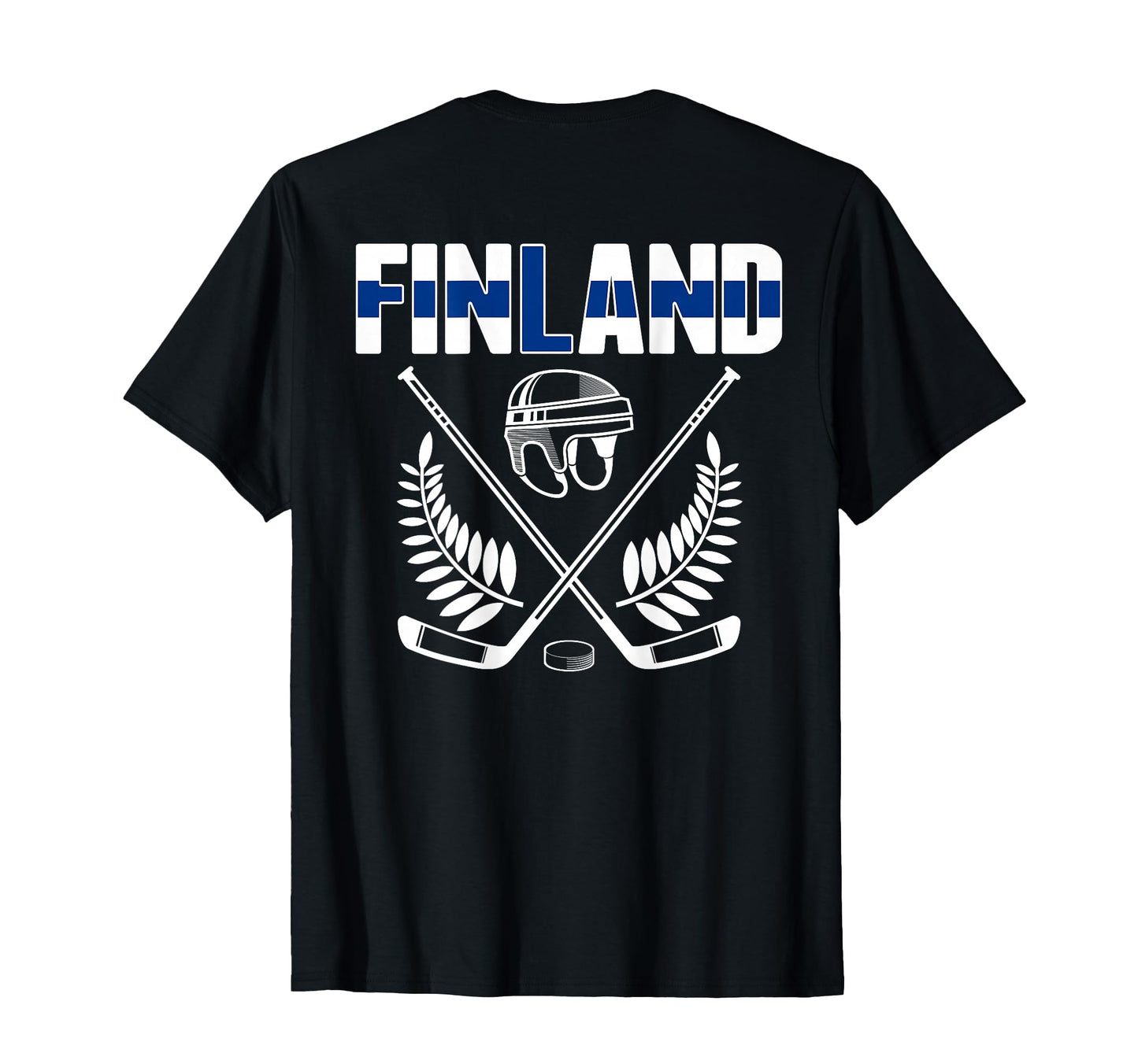 Finland Ice Hockey Fans Jersey T-Shirt - Fun Novelty Design for Adults - T-Shirt, Sweatshirt, Hoodie