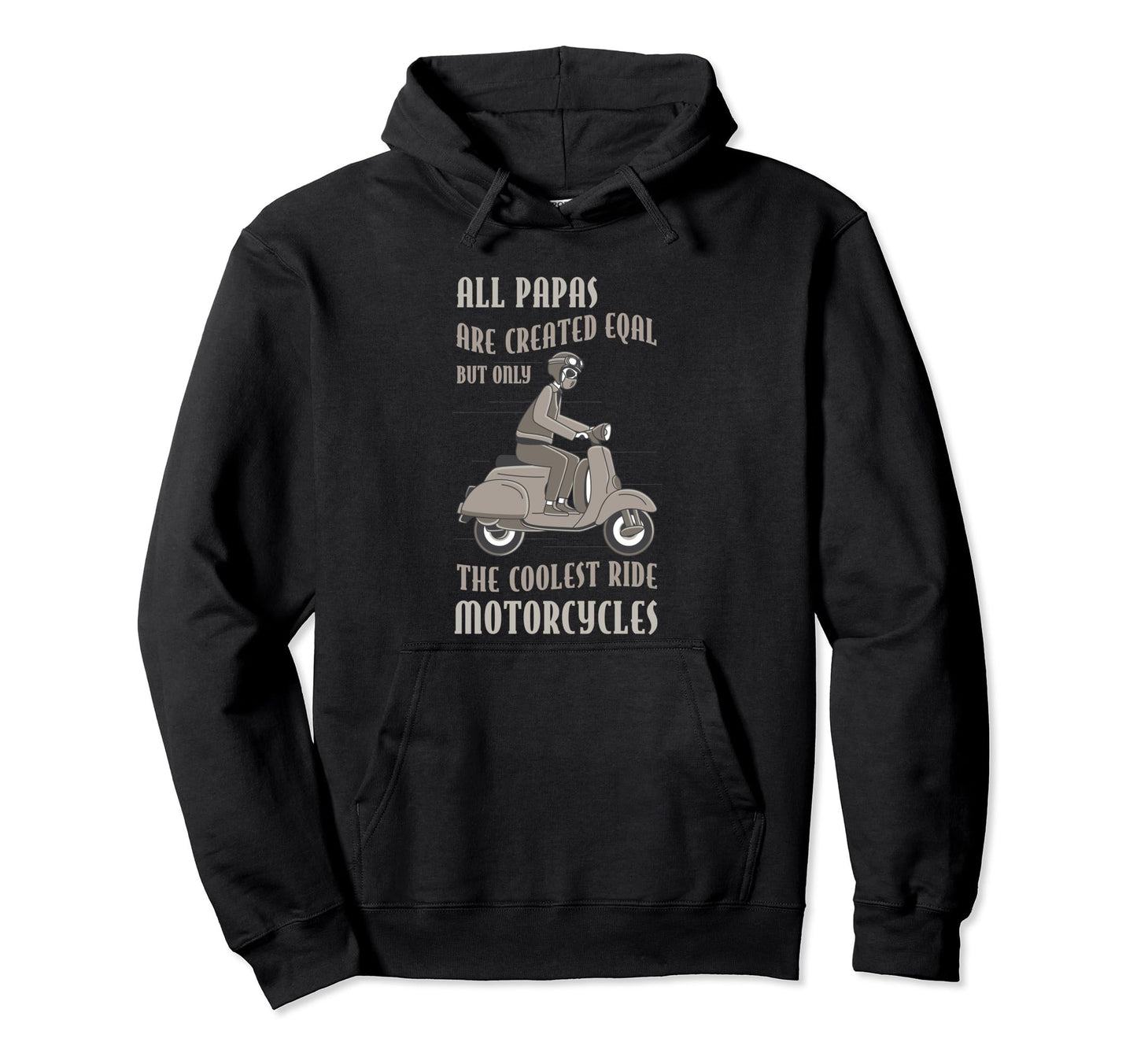 Dad Gifts Coolest Ride Motorcycle Hoodie - Aesthetic Graphic Unisex - T-Shirt, Sweatshirt, Hoodie