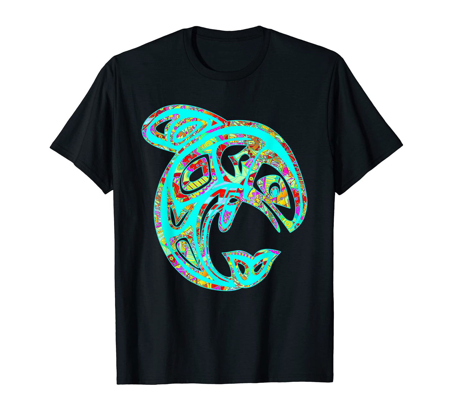 Native American Totem Orca Killer Whale T-Shirt - Graphic Print for Adults - T-Shirt, Sweatshirt, Hoodie