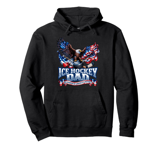 American Flag Patriotic Usa Proud Hoodie - Fun Novelty Design Men Women - T-Shirt, Sweatshirt, Hoodie