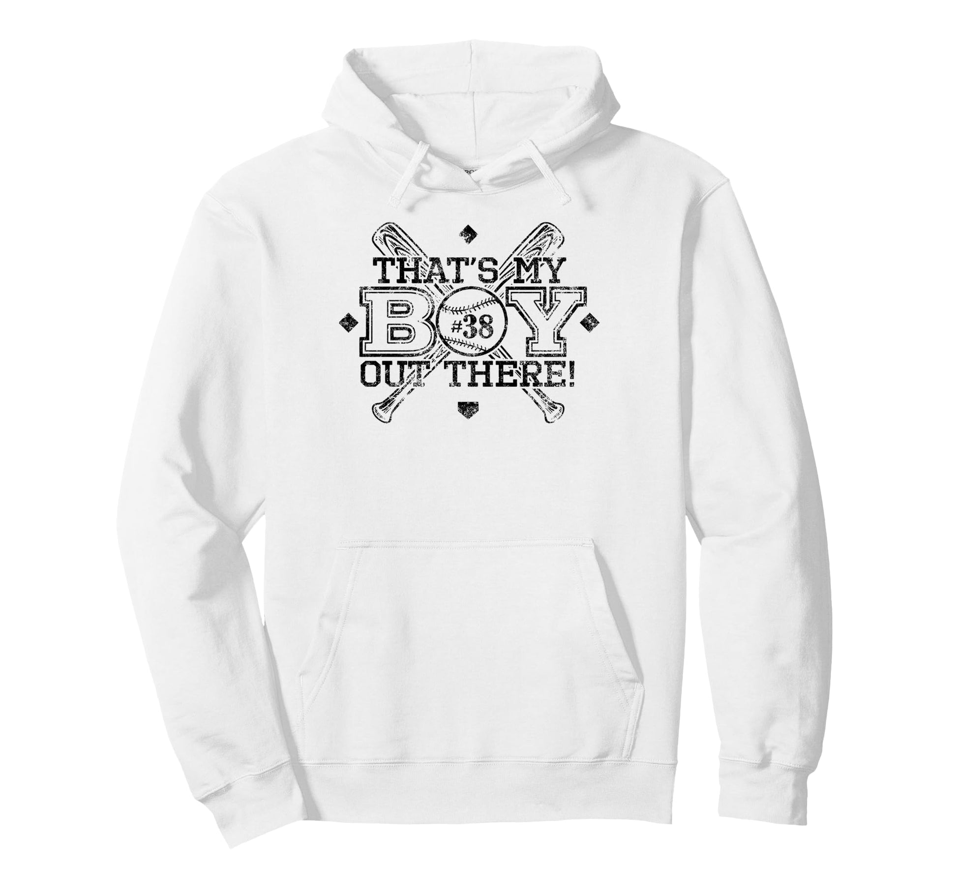 Baseball Mom Dad Thats My Proud Hoodie - Casual Everyday Wear Unisex - T-Shirt, Sweatshirt, Hoodie