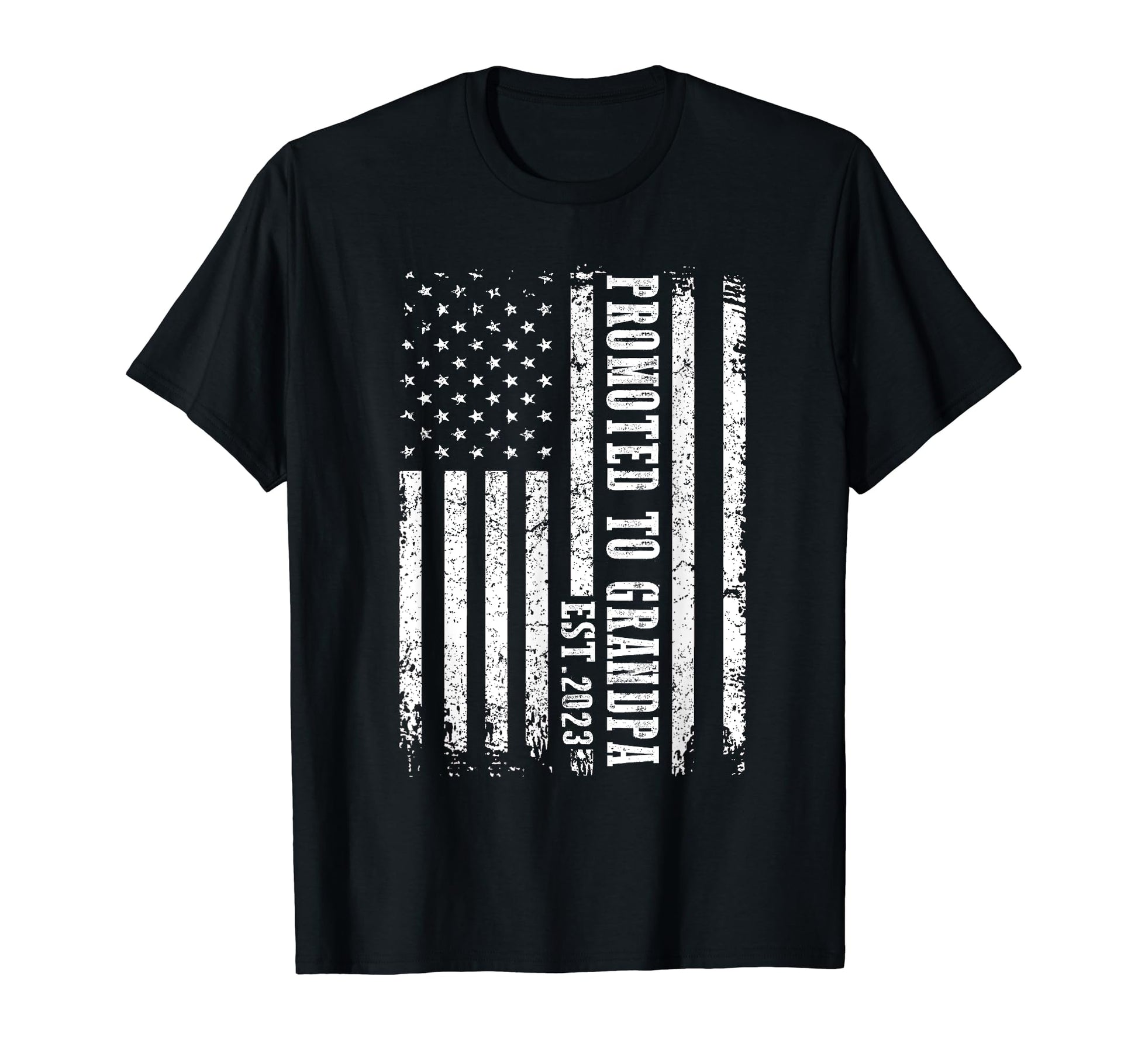 Promoted To Grandpa 2023 Funny New T-Shirt - Graphic Print Men Women - T-Shirt, Sweatshirt, Hoodie
