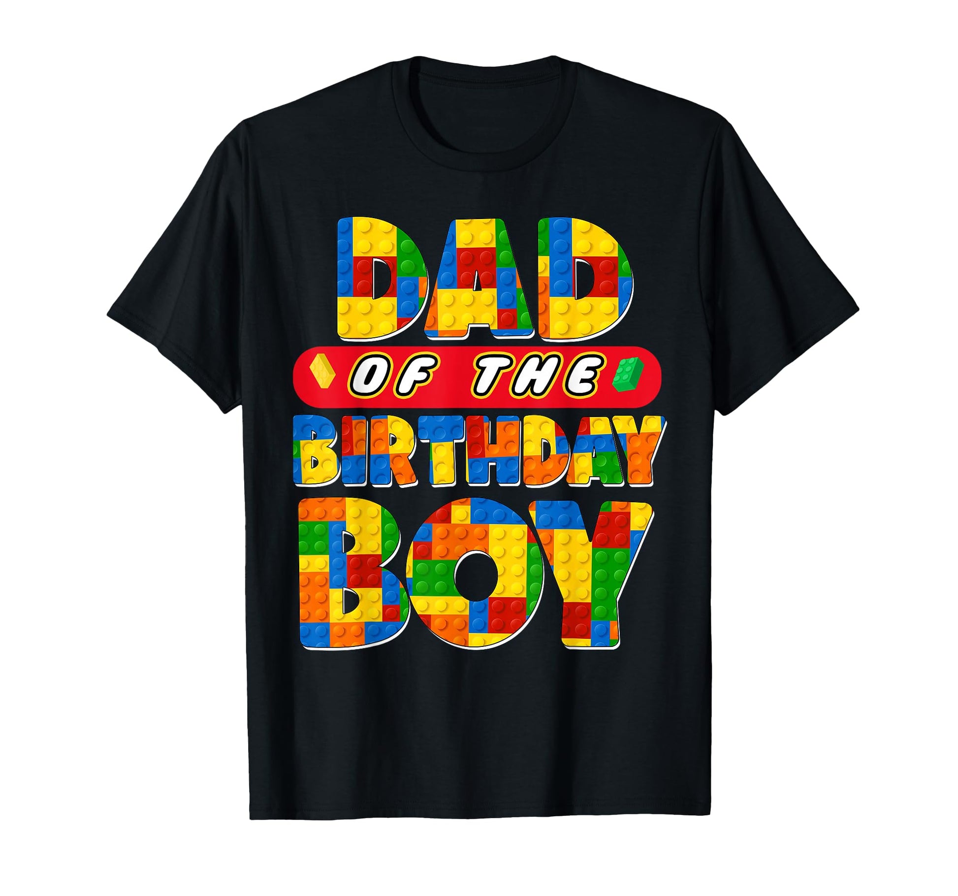 Dad And Mom Birthday Building Bricks T-Shirt - Graphic Print for Adults - T-Shirt, Sweatshirt, Hoodie