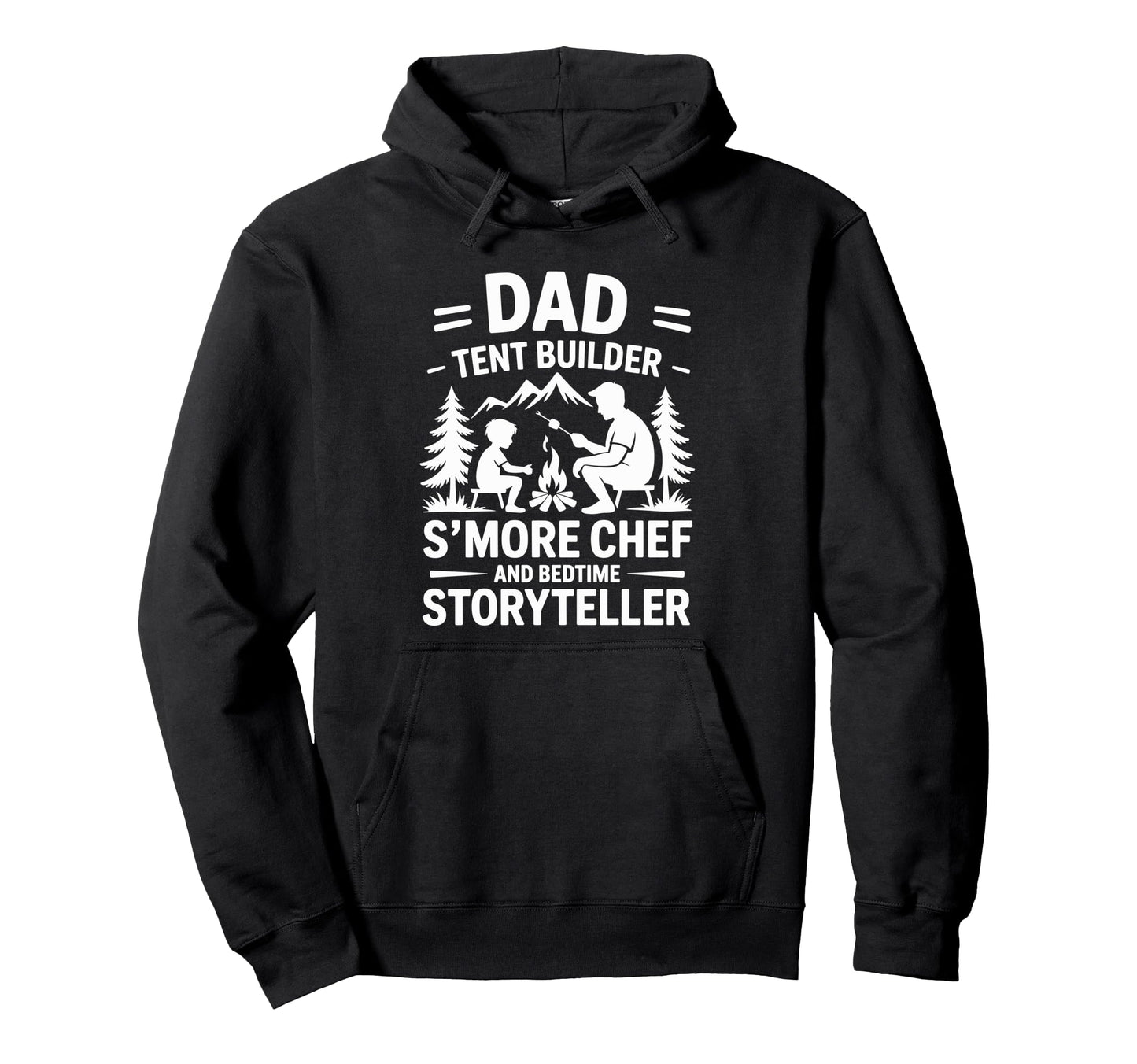 Funny Camping Dad Camper And Nature Hoodie - Novelty Apparel for Adults - T-Shirt, Sweatshirt, Hoodie