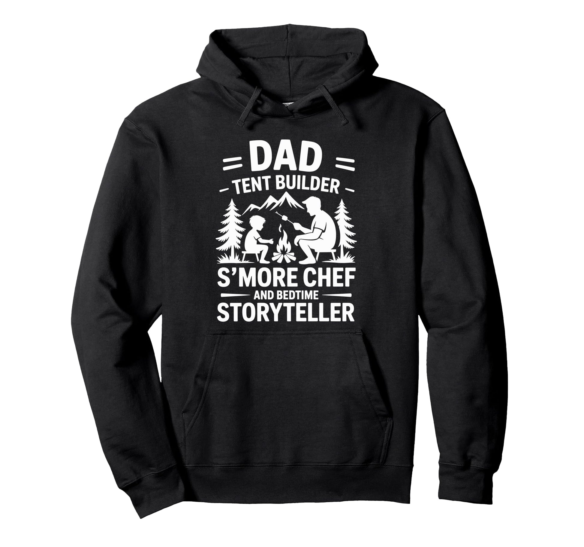 Funny Camping Dad Camper And Nature Hoodie - Novelty Apparel for Adults - T-Shirt, Sweatshirt, Hoodie