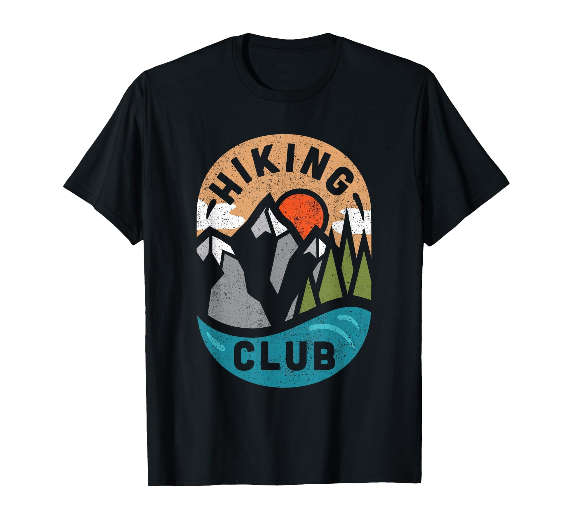 Hiking Club Funny Hiker Trekking T-Shirt - Streetwear Style for Adults - T-Shirt, Sweatshirt, Hoodie