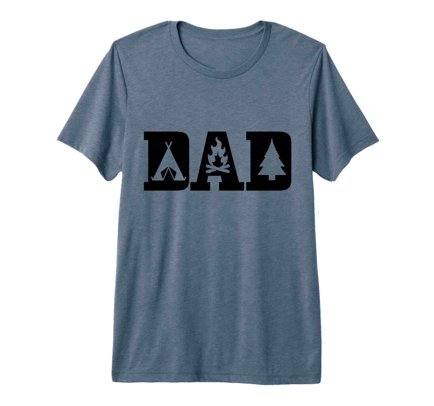 Mens Camping Dad Outdoor Hiking Nature T-Shirt - Fun Novelty Design Unisex - T-Shirt, Sweatshirt, Hoodie