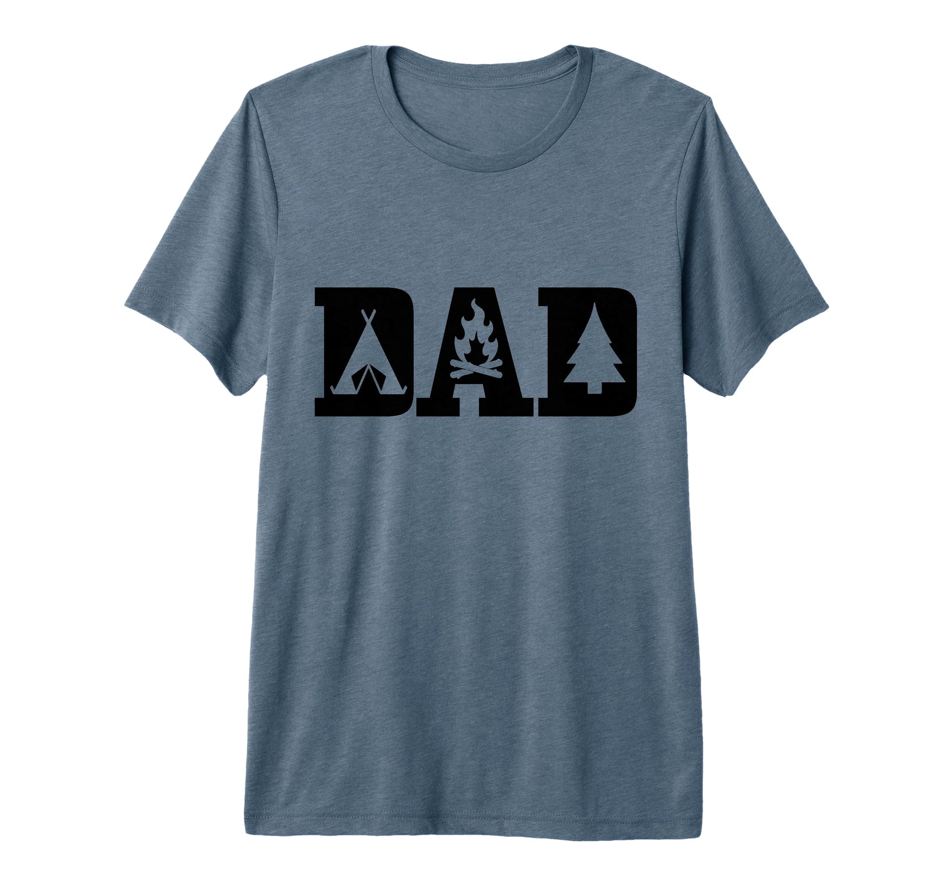 Mens Camping Dad Outdoor Hiking Nature T-Shirt - Fun Novelty Design Unisex - T-Shirt, Sweatshirt, Hoodie