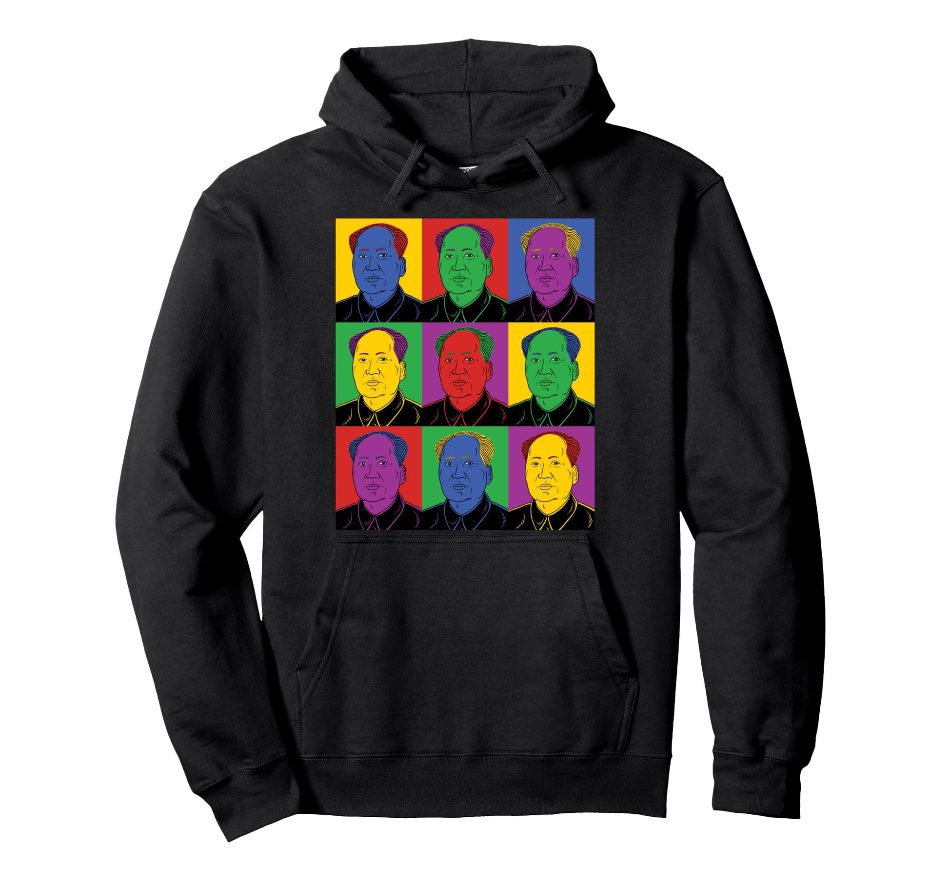 Mao Zedong Pop Art History Hoodie - Custom Art Print for Adults - T-Shirt, Sweatshirt, Hoodie