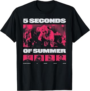 5 Seconds of Summer Vintage T-Shirt Unisex T-shirt, Sweatshirt, Hoodie, Long Sleeve Tee - T-Shirt, Sweatshirt, Hoodie
