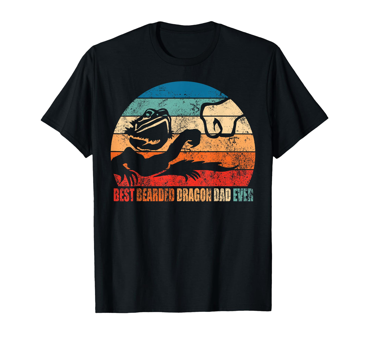 Best Bearded Dragon Dad Ever Fist Bump T-Shirt - Unique Graphic Unisex - T-Shirt, Sweatshirt, Hoodie