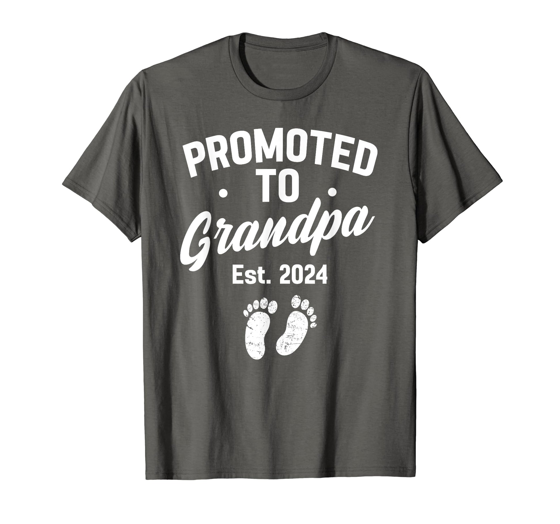 Promoted To Grandpa 2024 Pregnancy T-Shirt - Trendy Graphic for Adults - T-Shirt, Sweatshirt, Hoodie