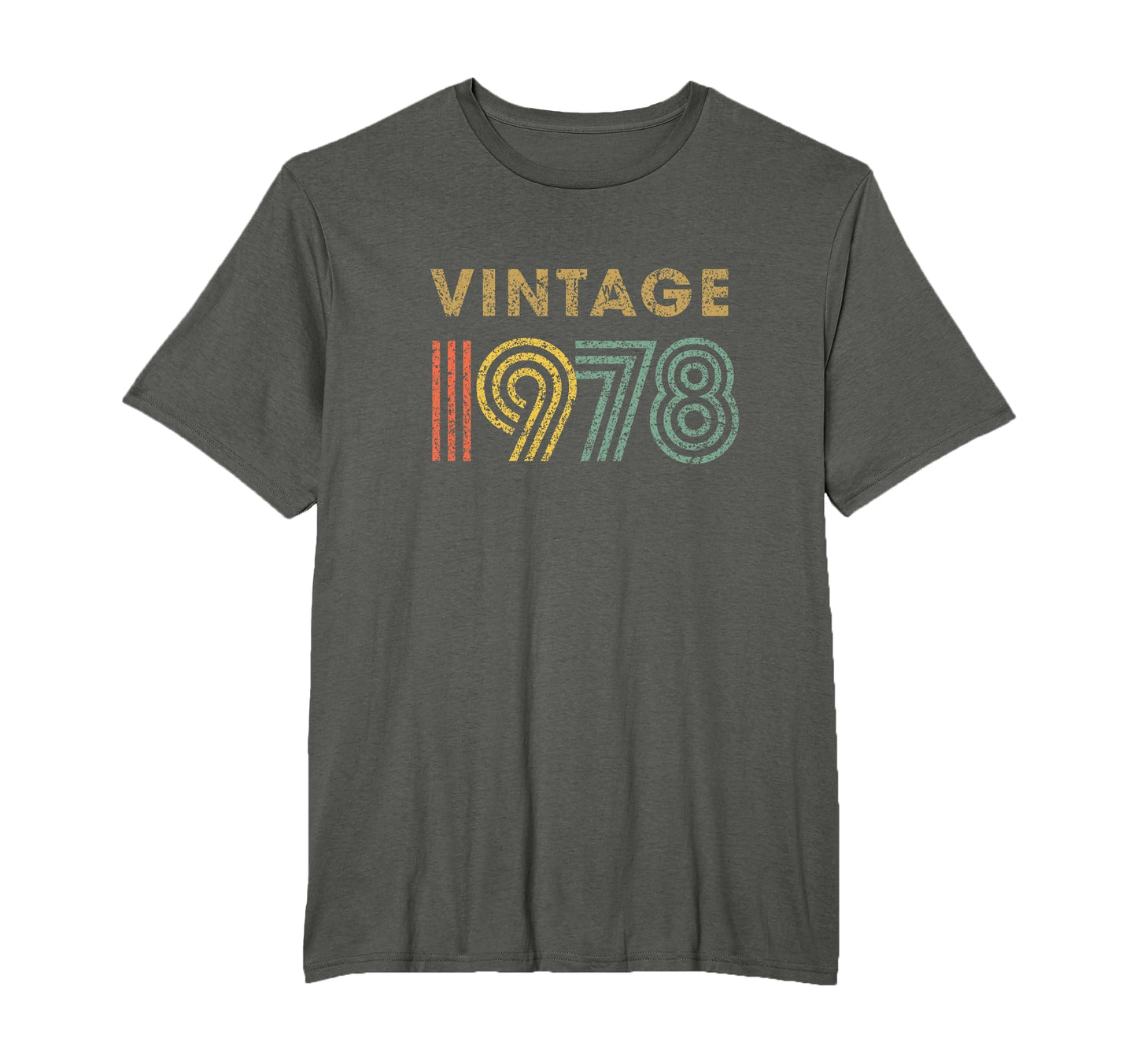 Born 1978 40Th Birthday Gift T-Shirt - Minimalist Print Men Women - T-Shirt, Sweatshirt, Hoodie