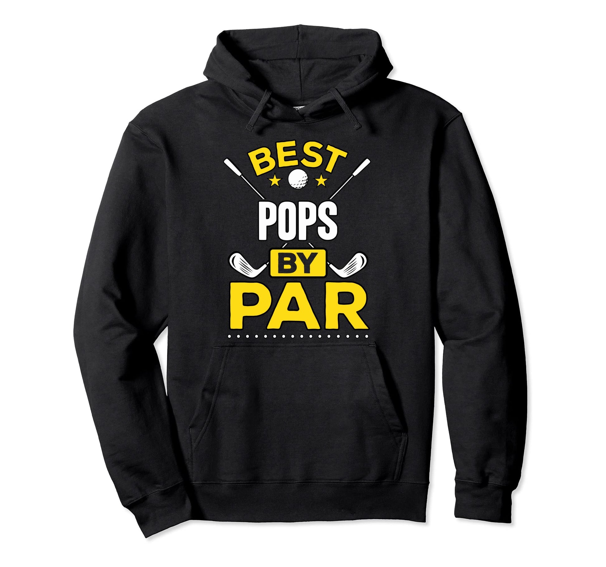 Best Pops Par Golf Pops Gift Hoodie - Fun Novelty Design for Adults - T-Shirt, Sweatshirt, Hoodie