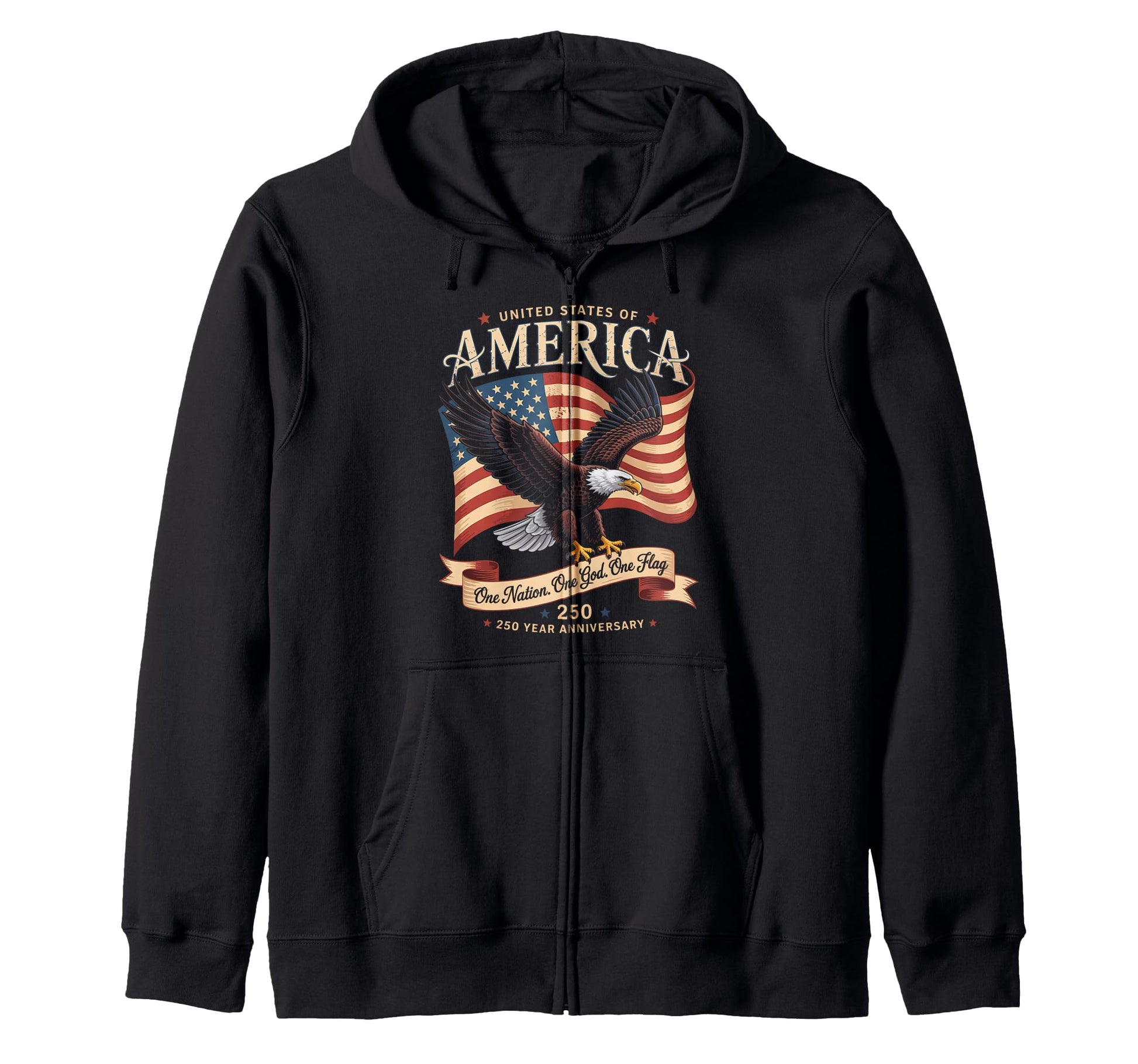 United States 250 Year Anniversary T-Shirt - Novelty Apparel Men Women - T-Shirt, Sweatshirt, Hoodie