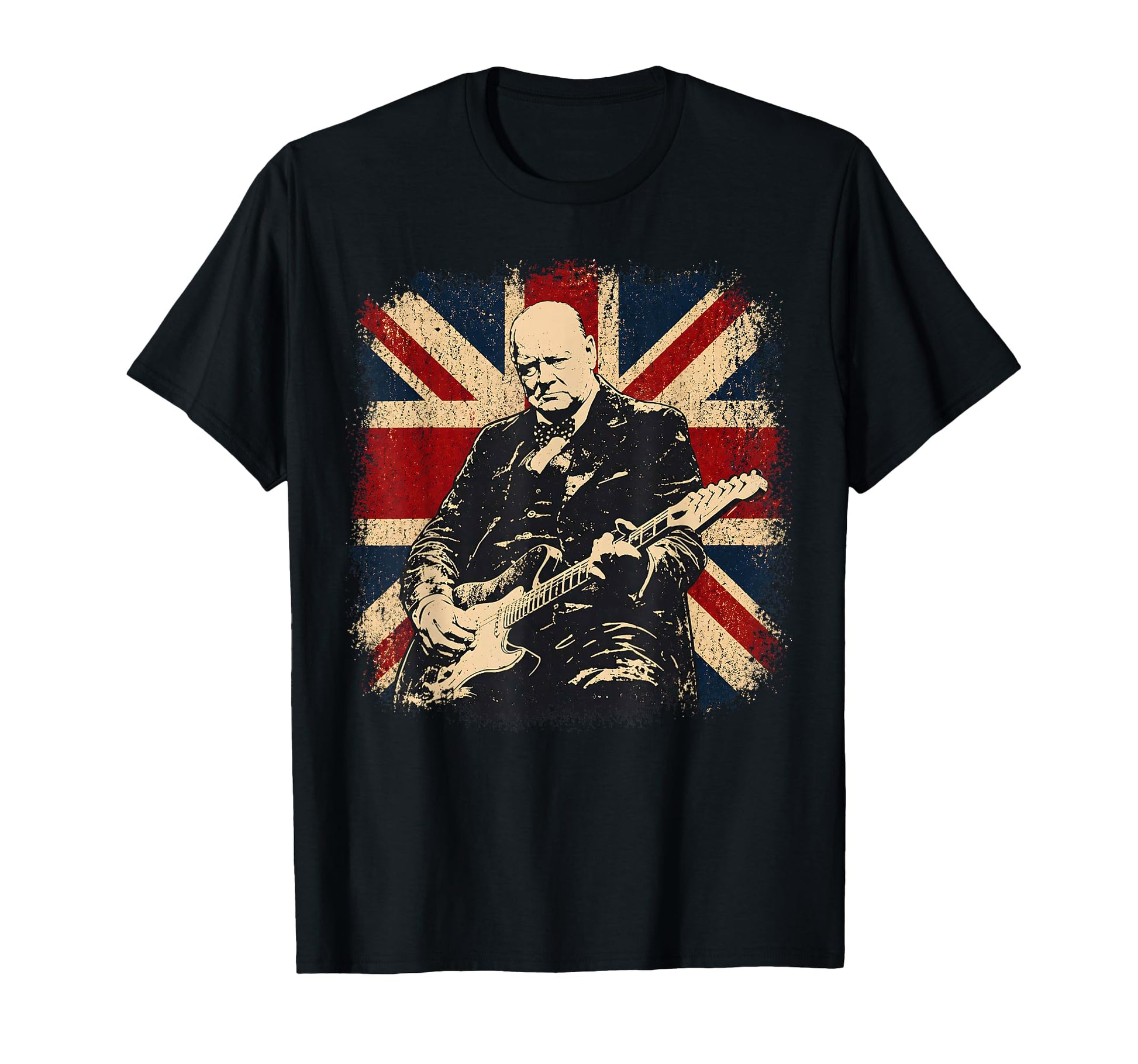 Winston Churchill Playing T-Shirt - Casual Everyday Wear for Adults - T-Shirt, Sweatshirt, Hoodie