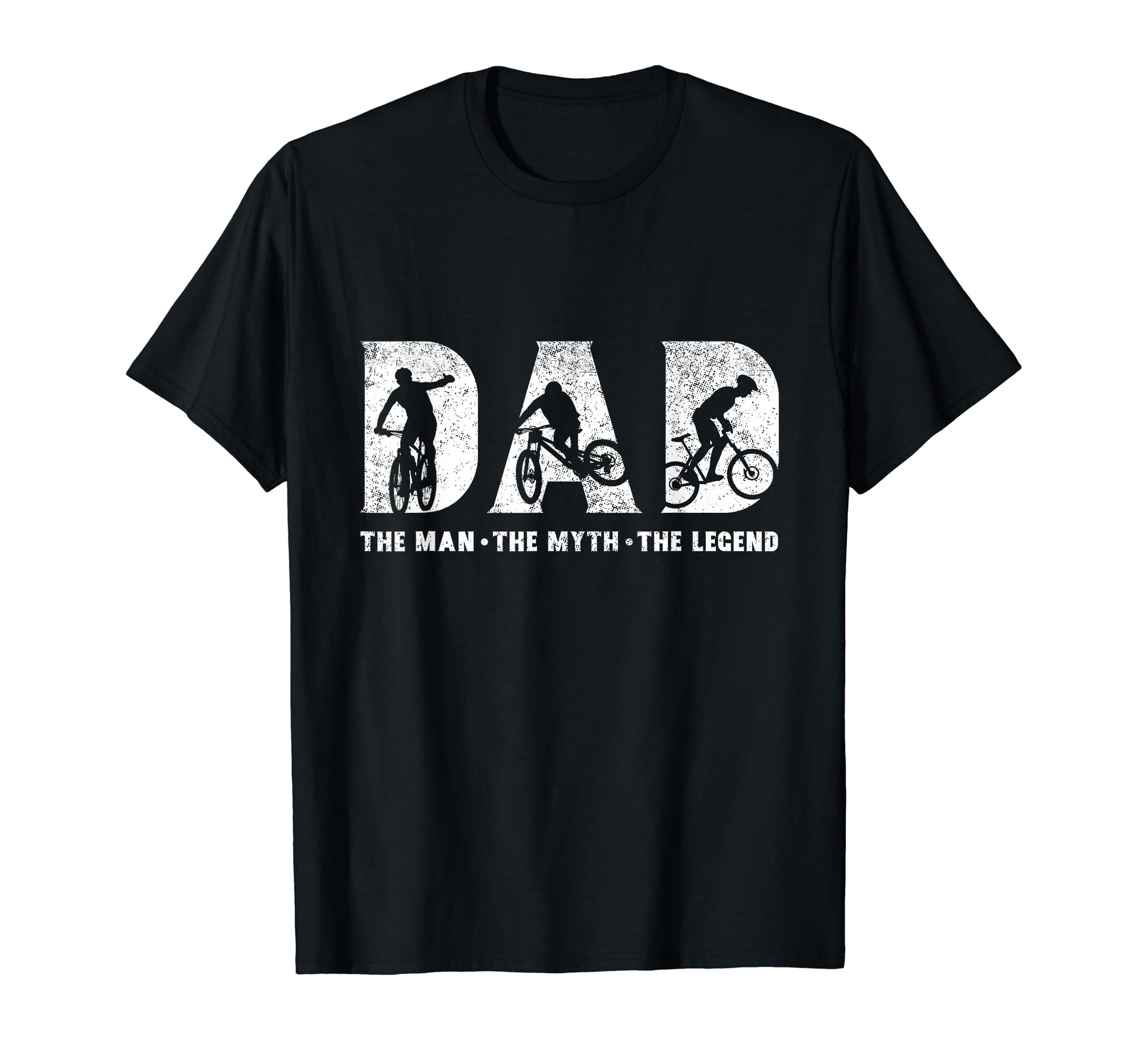 Mountain Biking Dad Myth Legend T-Shirt - Fun Novelty Design Unisex - T-Shirt, Sweatshirt, Hoodie