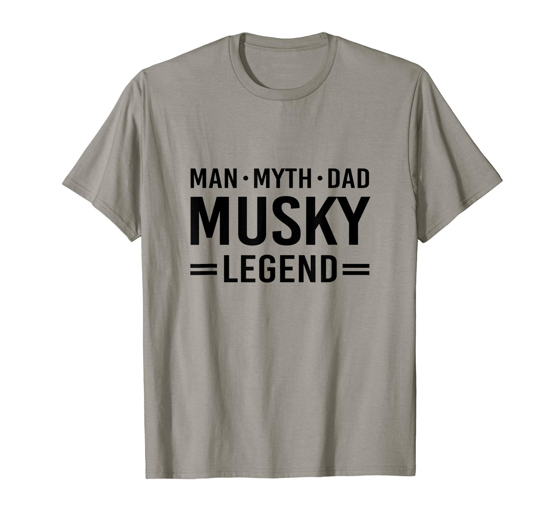 Myth Legend Dad Muskie Musky T-Shirt - Custom Art Print Unisex - T-Shirt, Sweatshirt, Hoodie