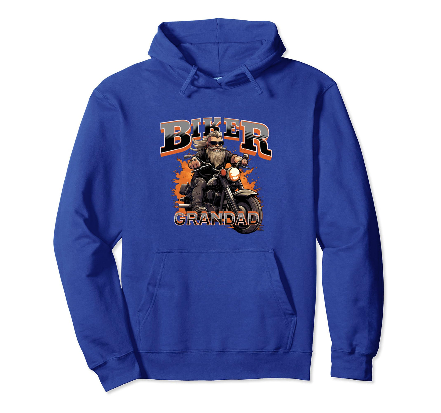 Mens Motorbike Biker Grandpa Motorcycling Hoodie - Unique Graphic Unisex - T-Shirt, Sweatshirt, Hoodie