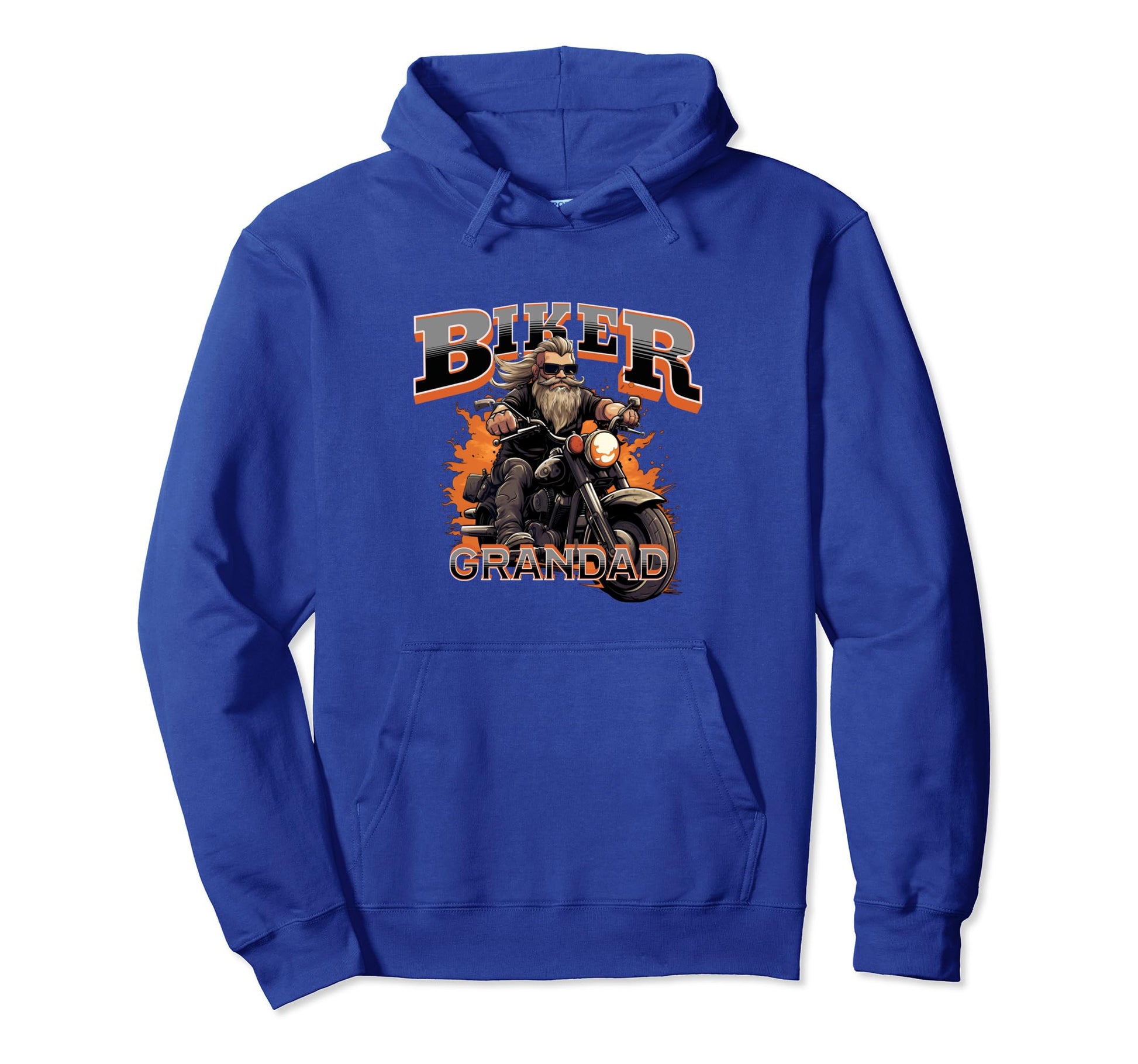 Mens Motorbike Biker Grandpa Motorcycling Hoodie - Unique Graphic Unisex - T-Shirt, Sweatshirt, Hoodie
