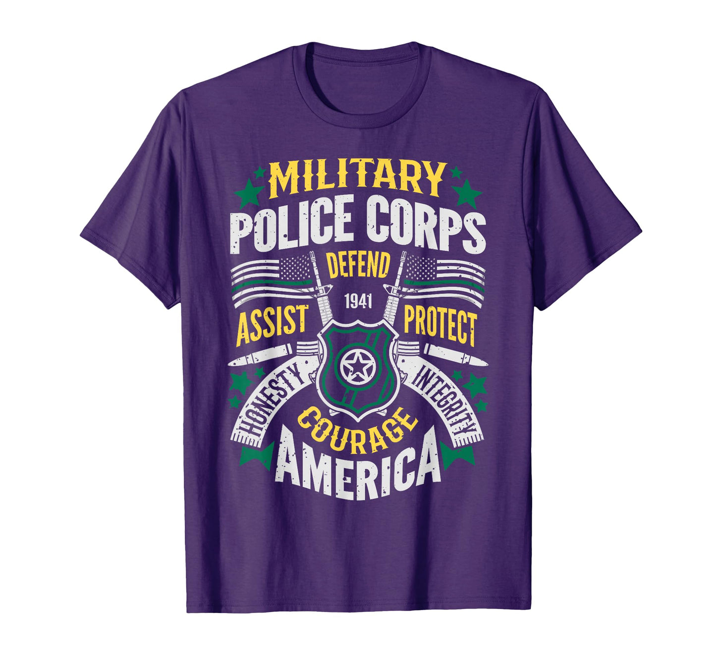 Military Police Mp Veteran Assist Defend T-Shirt - Unique Graphic Unisex - T-Shirt, Sweatshirt, Hoodie