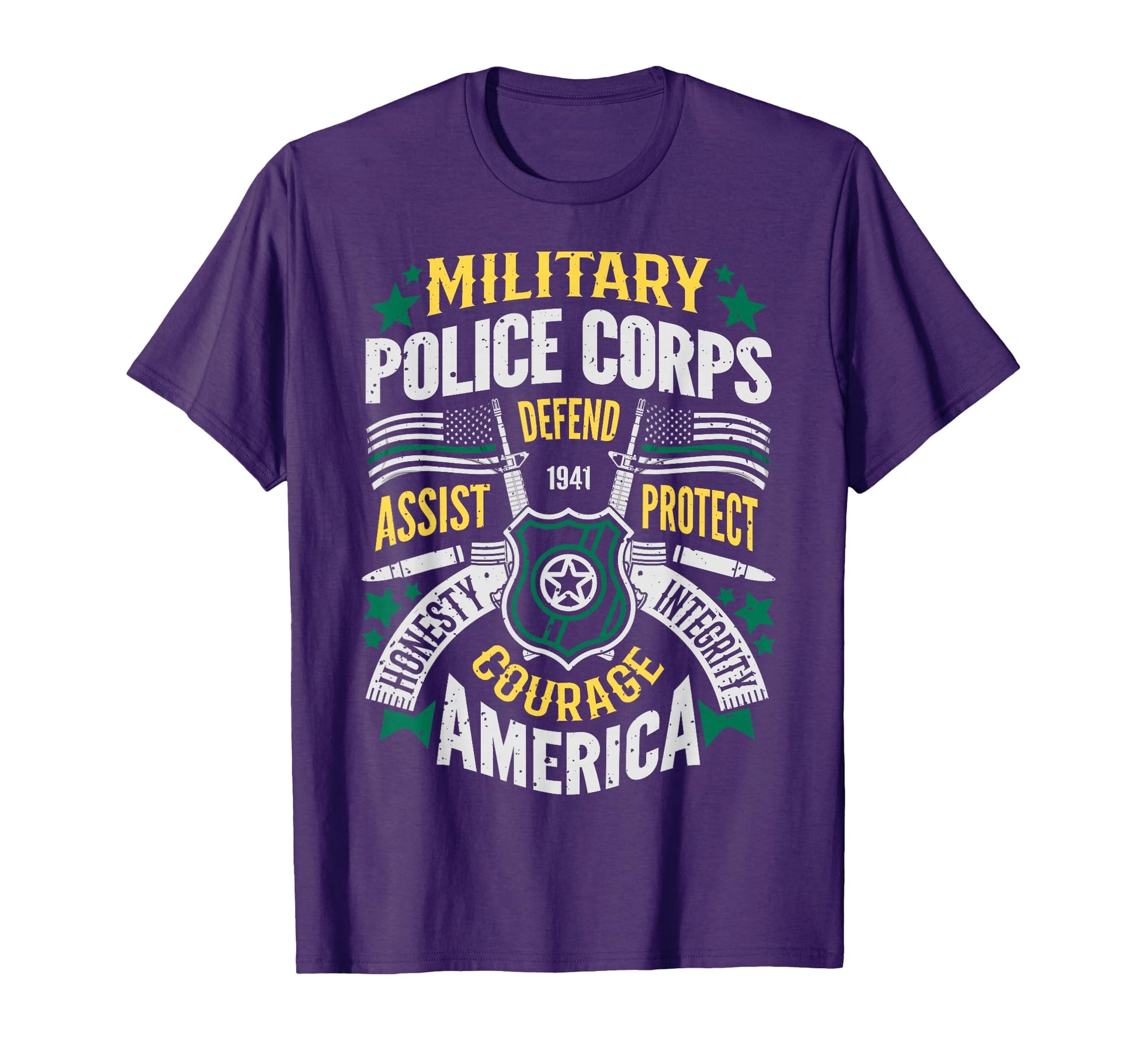 Military Police Mp Veteran Assist Defend T-Shirt - Unique Graphic Unisex - T-Shirt, Sweatshirt, Hoodie