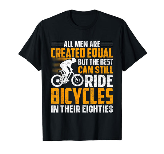 Bike All Equal But Best Ride Bicycles T-Shirt - Minimalist Print Men Women - T-Shirt, Sweatshirt, Hoodie