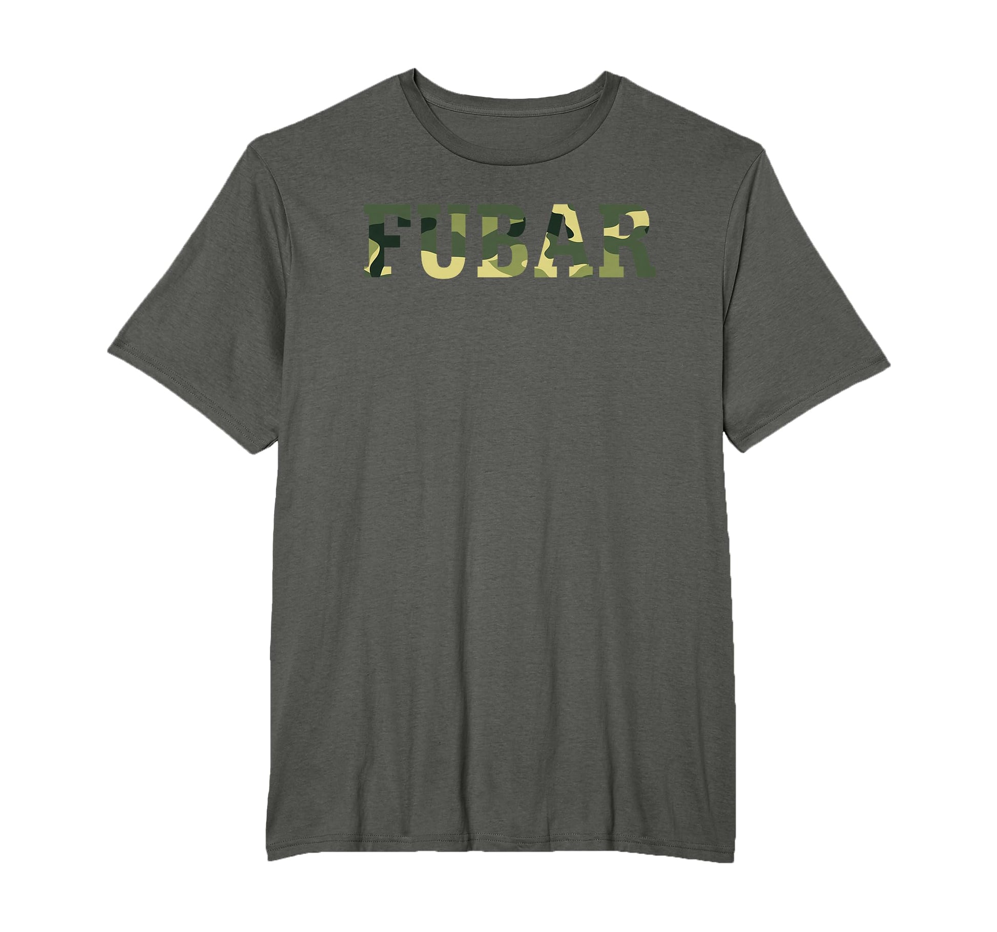 Camo Fubar Veteran Slang Combat T-Shirt - Novelty Apparel Men Women - T-Shirt, Sweatshirt, Hoodie