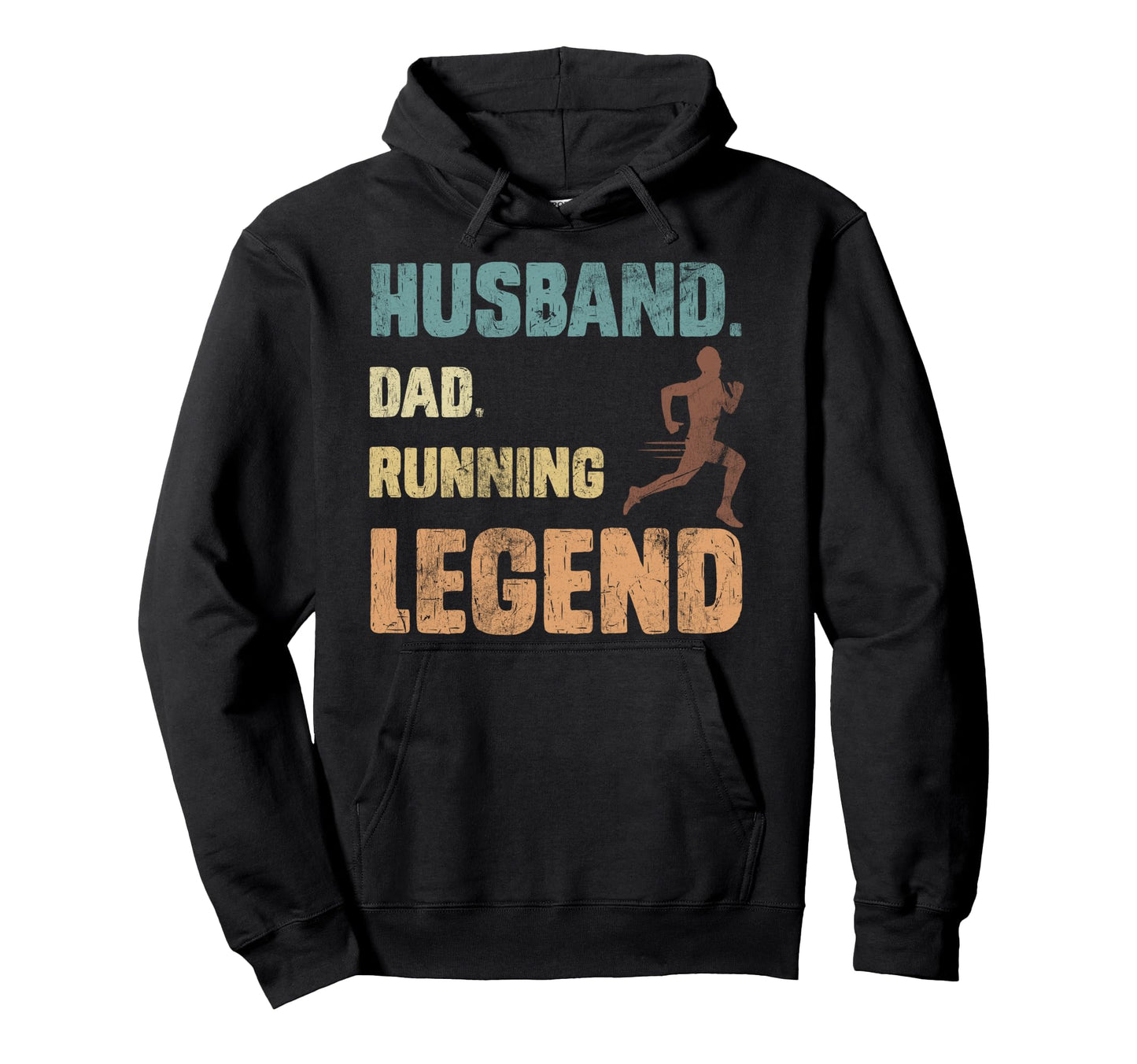 Daddy Husband Dad Running Dad Funny Hoodie - Aesthetic Graphic Unisex - T-Shirt, Sweatshirt, Hoodie