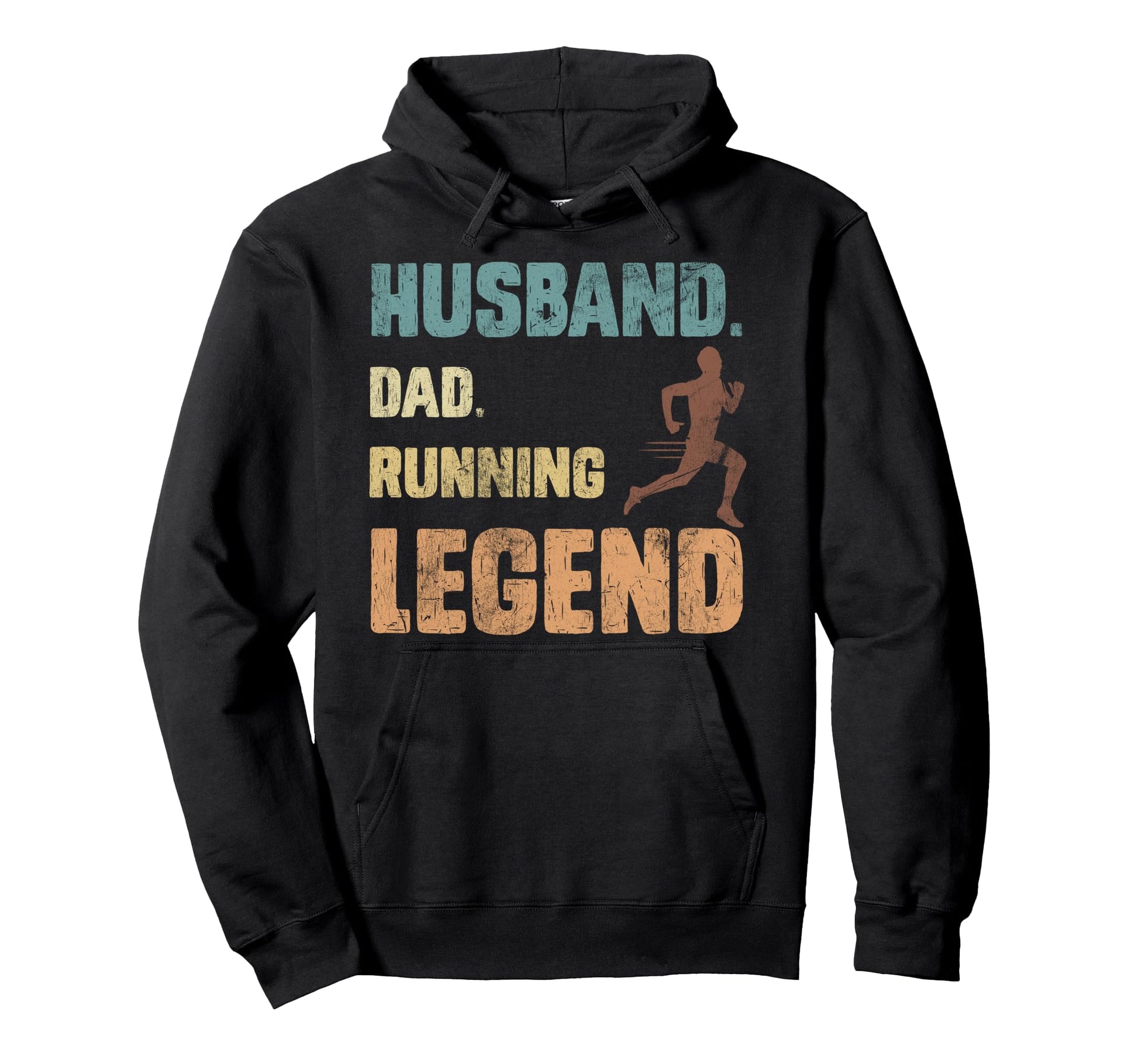 Daddy Husband Dad Running Dad Funny Hoodie - Aesthetic Graphic Unisex - T-Shirt, Sweatshirt, Hoodie
