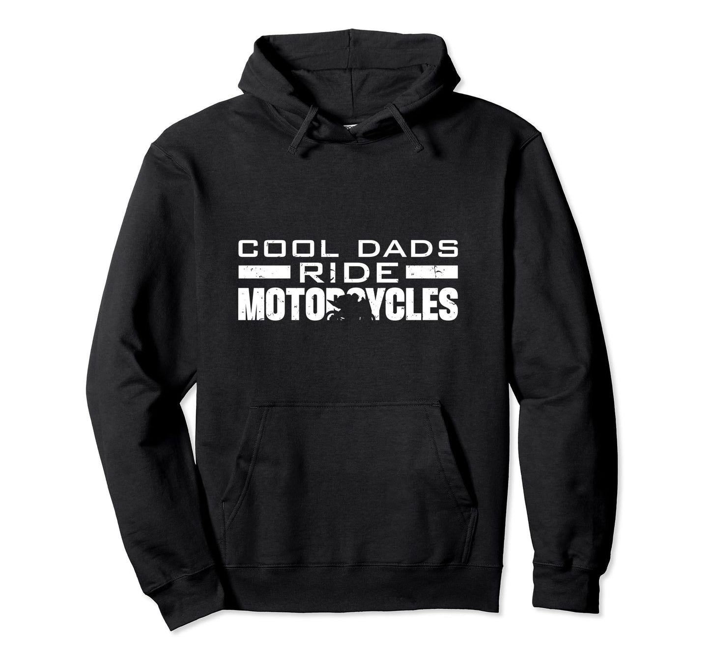 Biker Dads Ride Motorcycles Hoodie - Custom Art Print for Adults - T-Shirt, Sweatshirt, Hoodie