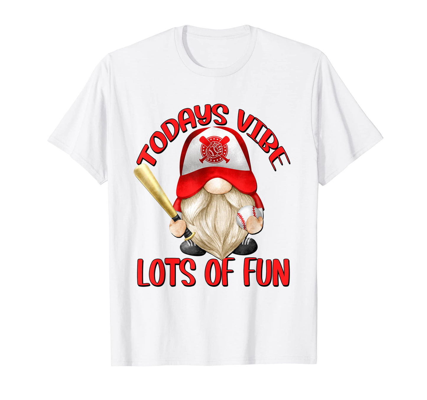 Gnome Baseball And Funny Baseball Mom T-Shirt - Custom Art Print Men Women - T-Shirt, Sweatshirt, Hoodie