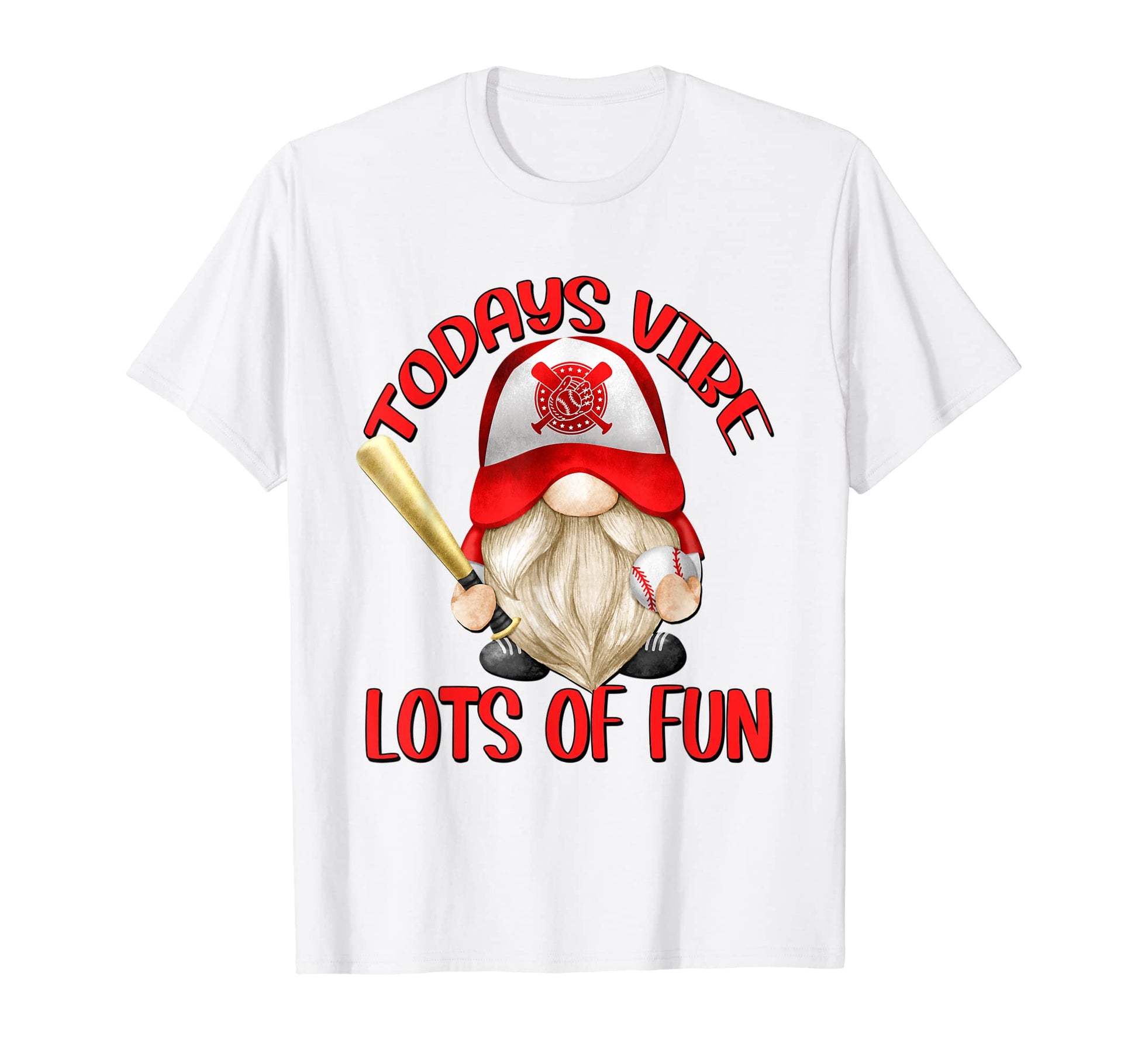 Gnome Baseball And Funny Baseball Mom T-Shirt - Custom Art Print Men Women - T-Shirt, Sweatshirt, Hoodie