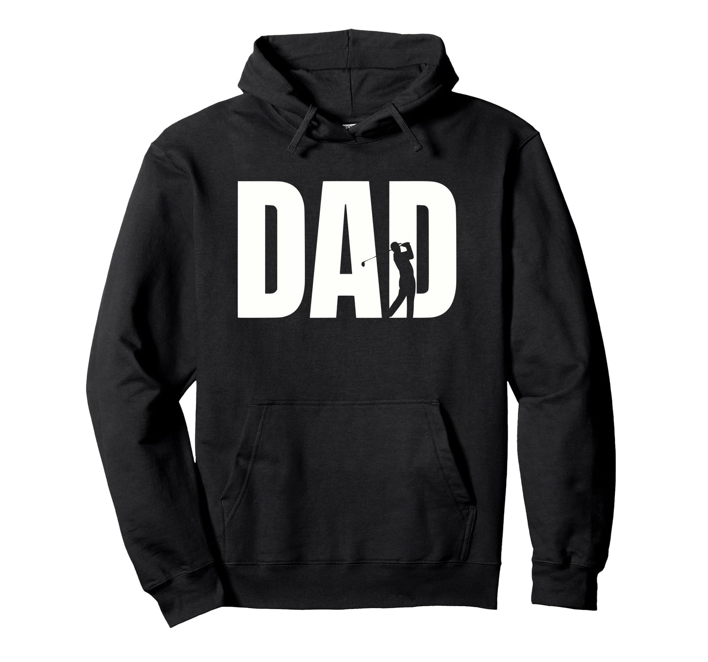 Golf Dad Fathers Day Hoodie - Casual Everyday Wear Men Women - T-Shirt, Sweatshirt, Hoodie