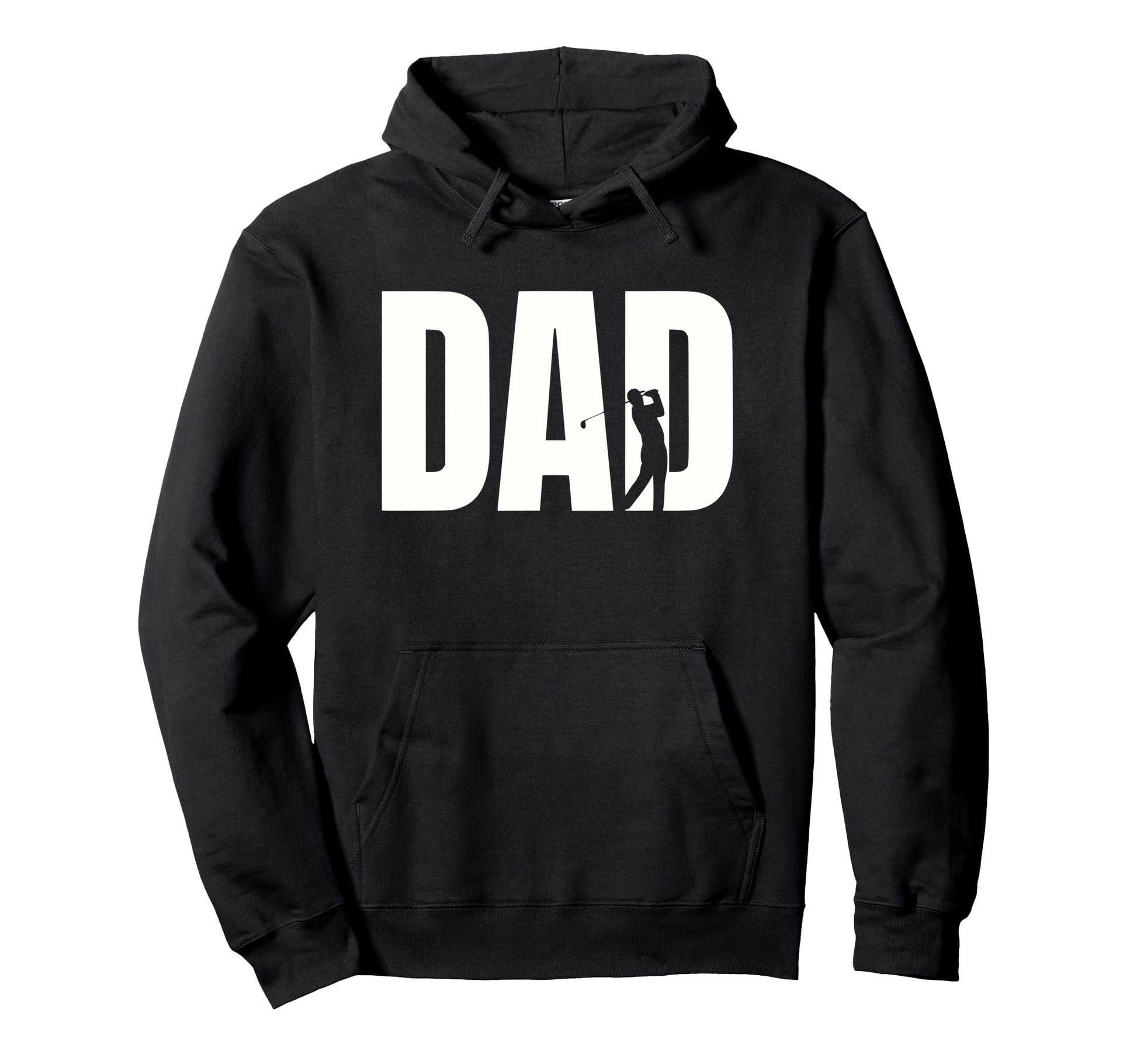 Golf Dad Fathers Day Hoodie - Casual Everyday Wear Men Women - T-Shirt, Sweatshirt, Hoodie